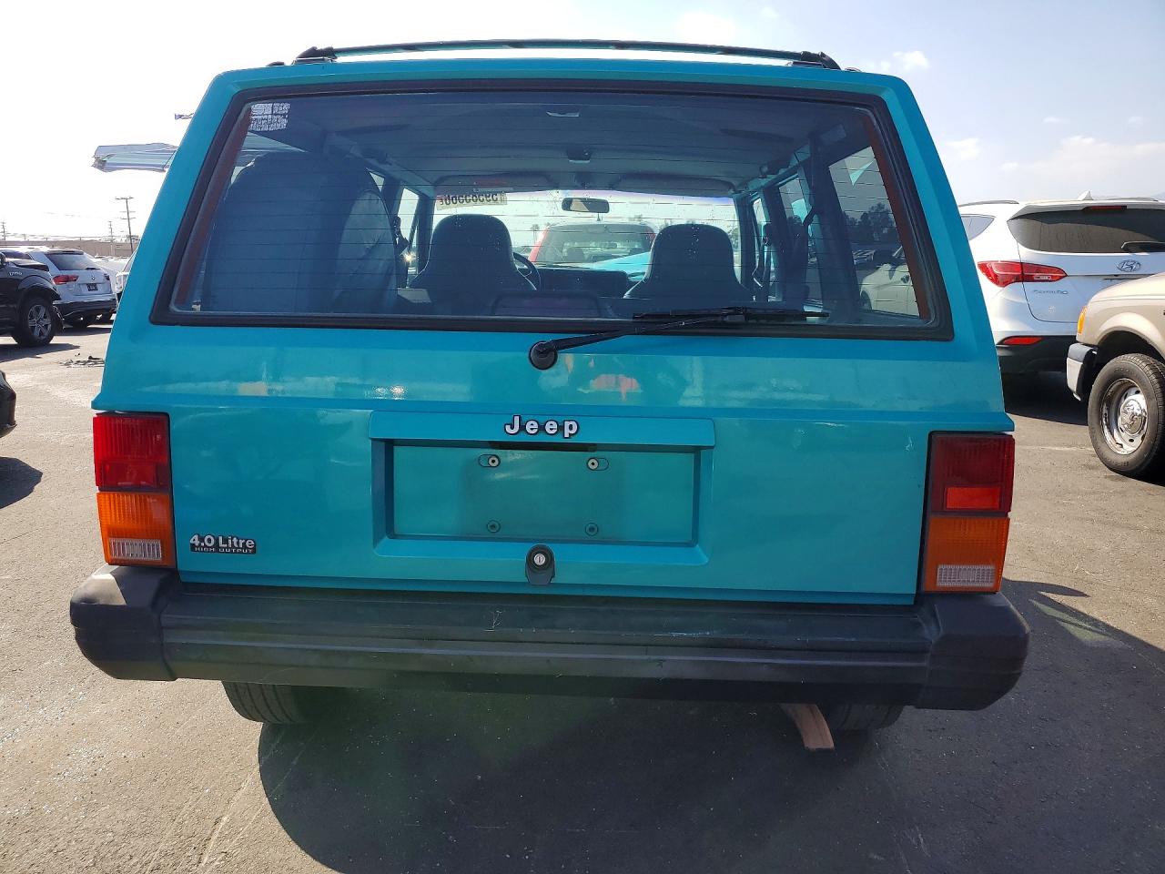 1996 Jeep Cherokee Sport Бирюзовый vin: 1J4FJ68S1TL323390