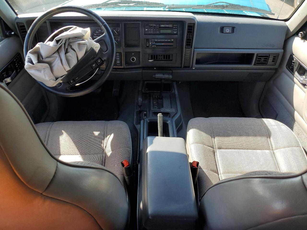 1996 Jeep Cherokee Sport Бирюзовый vin: 1J4FJ68S1TL323390