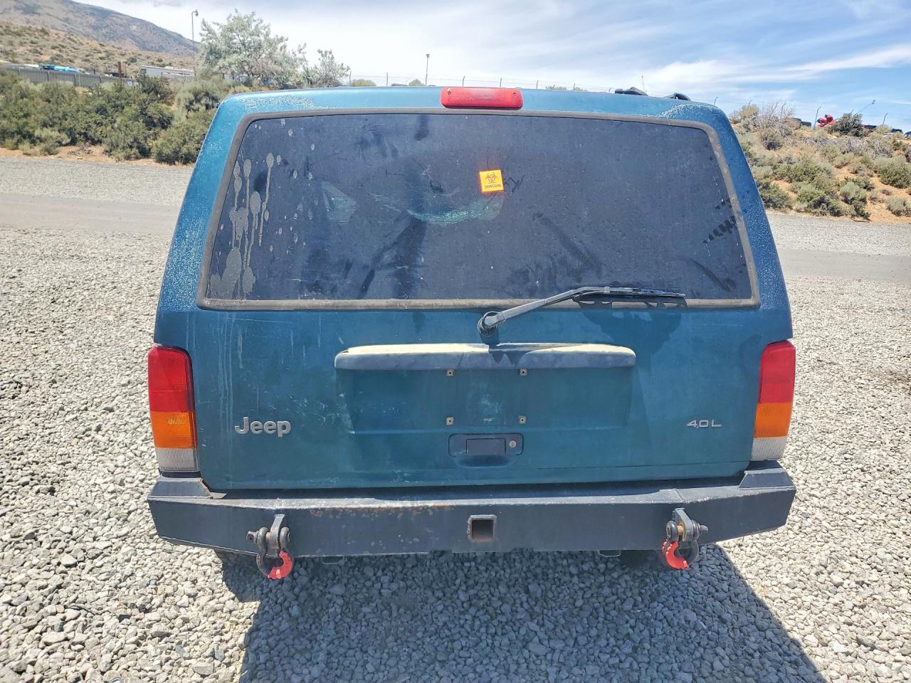1997 Jeep Cherokee Sport Green vin: 1J4FJ68S1VL557967