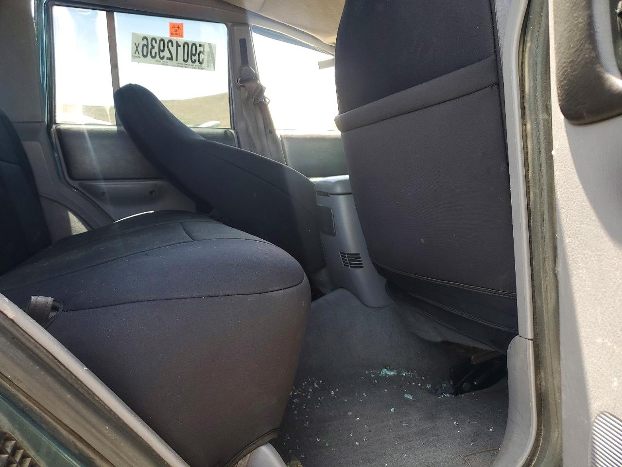 1997 Jeep Cherokee Sport Green vin: 1J4FJ68S1VL557967