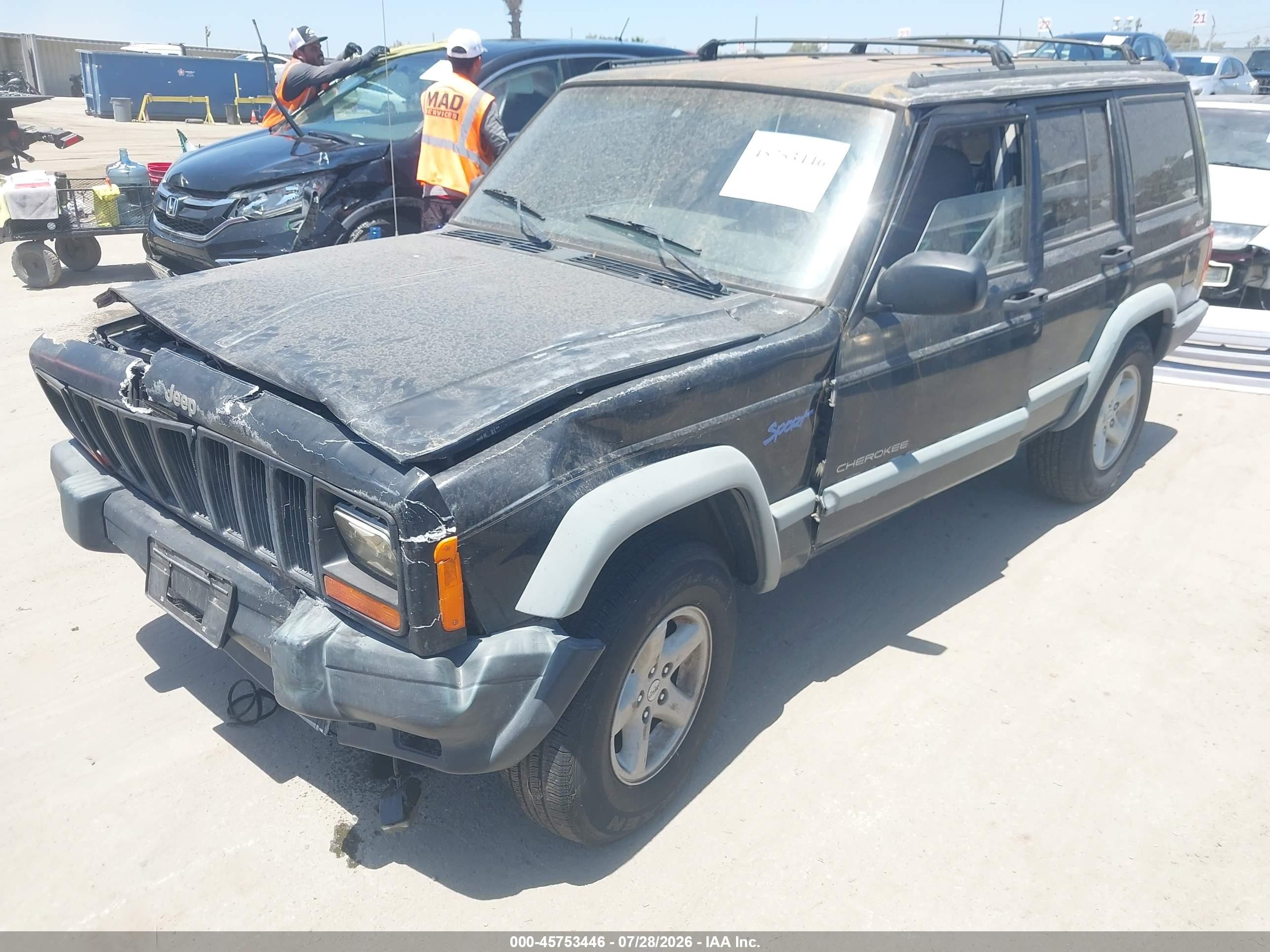 1998 Jeep Cherokee Classic/limited/sport Black vin: 1J4FJ68S1WL119810