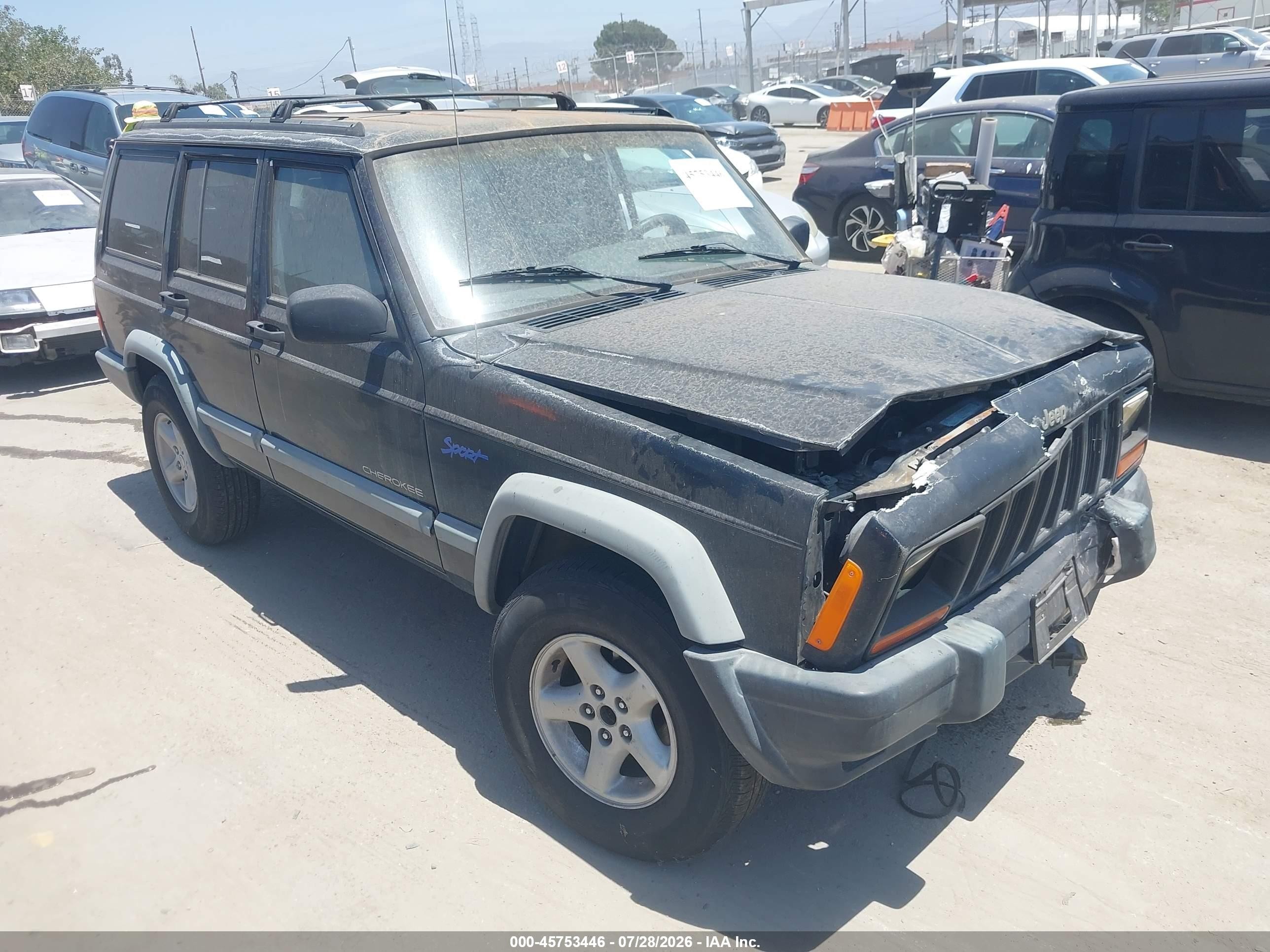 1998 Jeep Cherokee Classic/limited/sport Black vin: 1J4FJ68S1WL119810