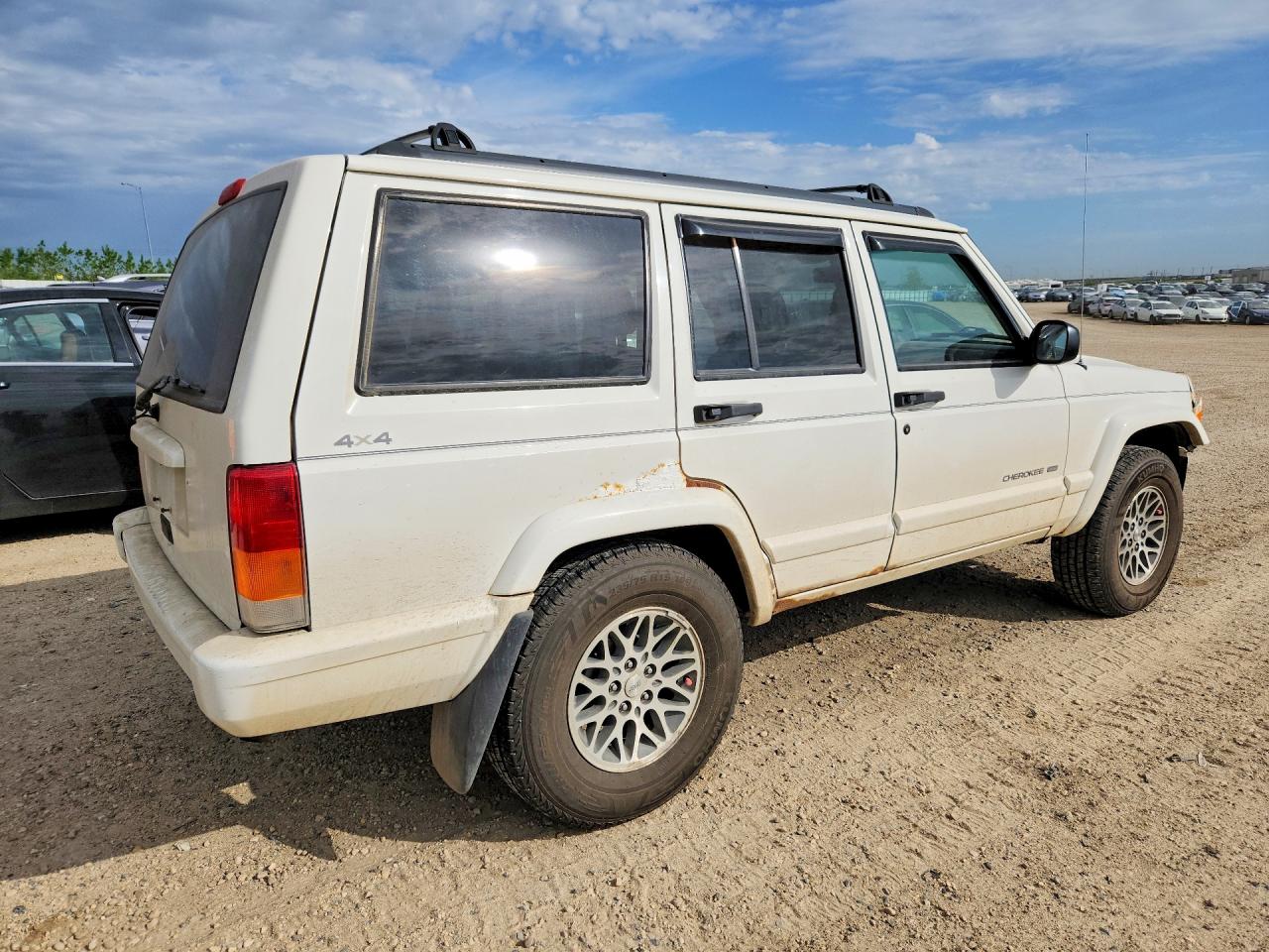 1998 Jeep Cherokee Sport White vin: 1J4FJ68S1WL148921