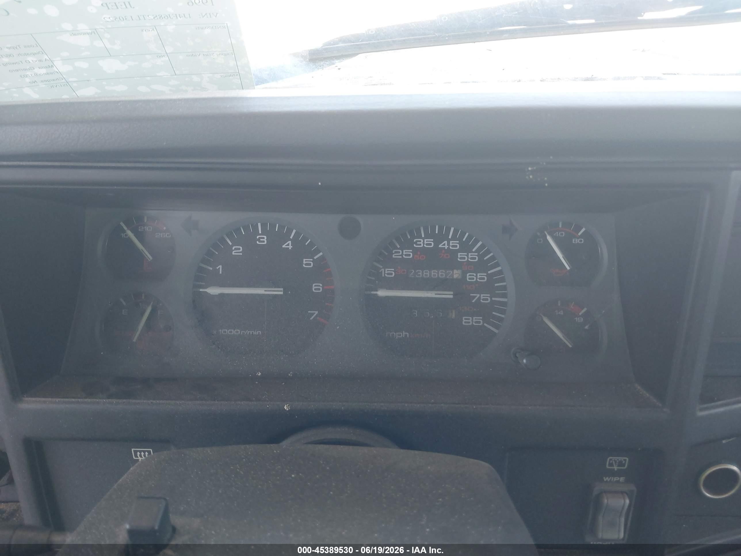 1996 Jeep Cherokee Sport/classic Green vin: 1J4FJ68S2TL130522
