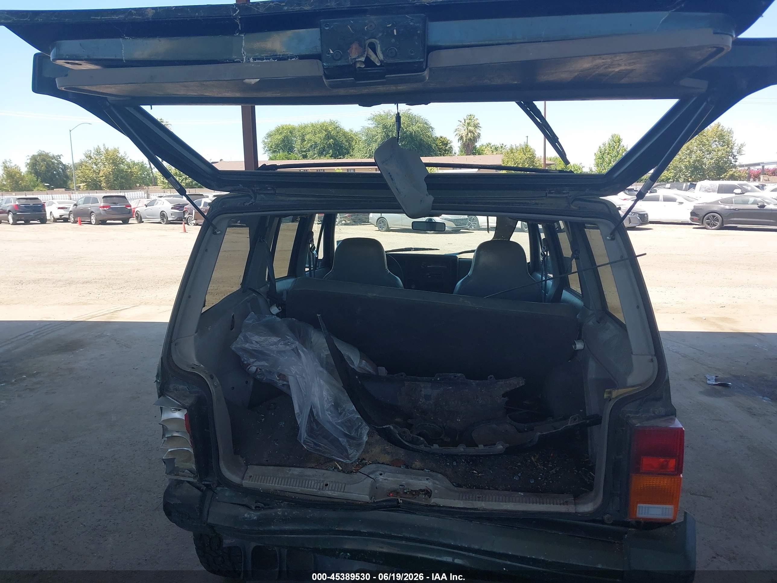 1996 Jeep Cherokee Sport/classic Green vin: 1J4FJ68S2TL130522