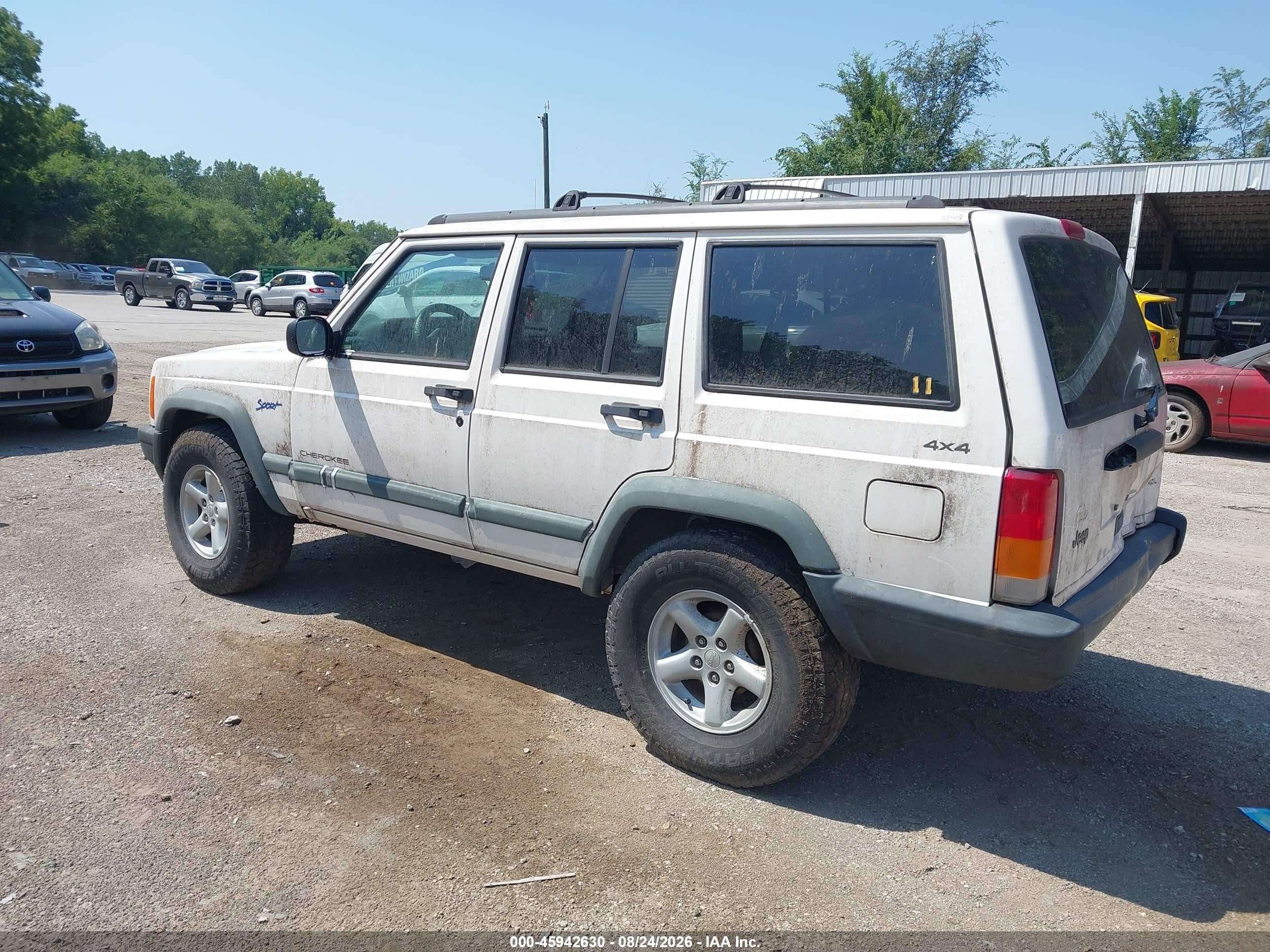 1998 Jeep Cherokee Classic/sport Белый vin: 1J4FJ68S2WL217423