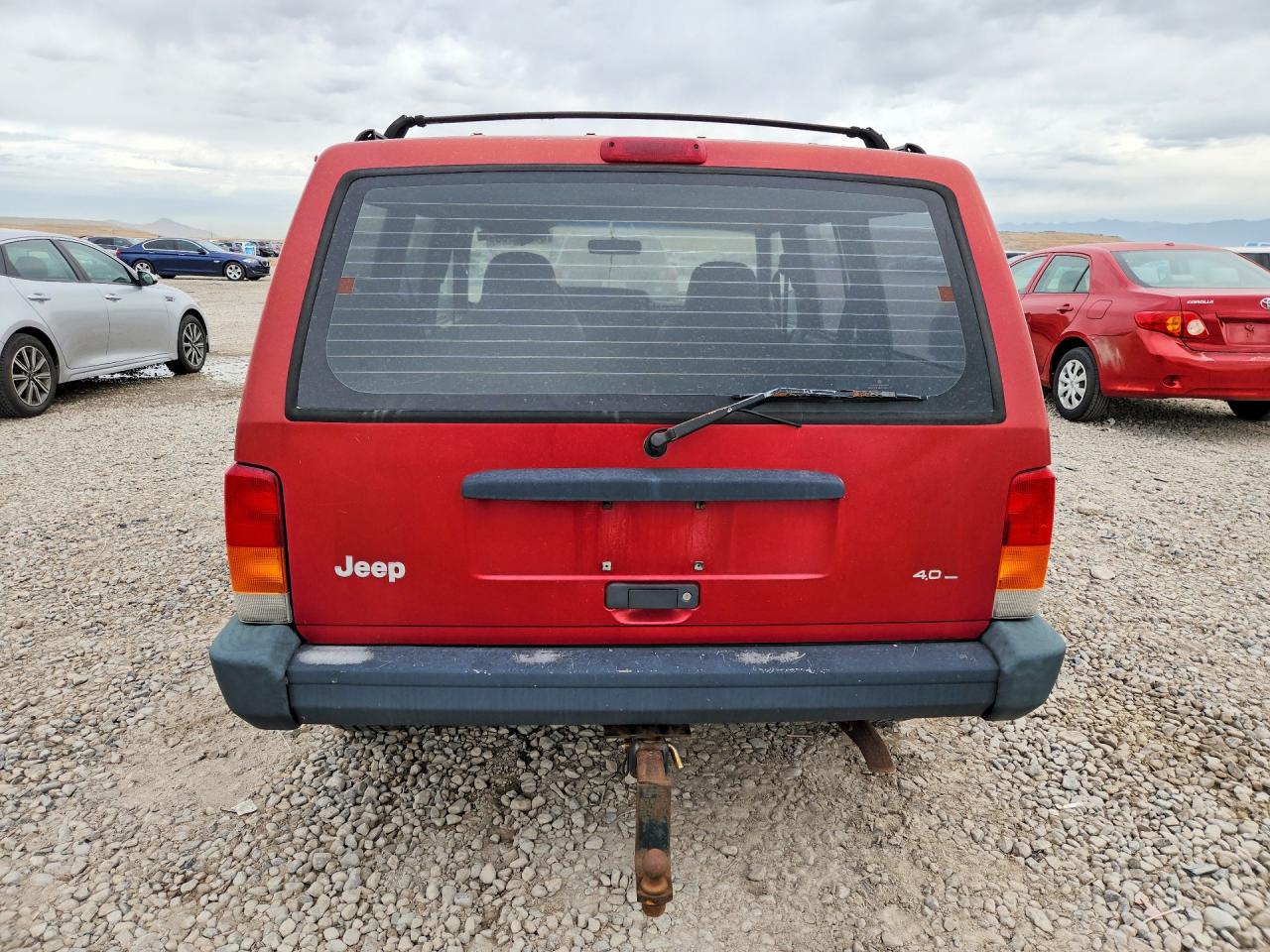 1998 Jeep Cherokee Sport Red vin: 1J4FJ68S2WL231502