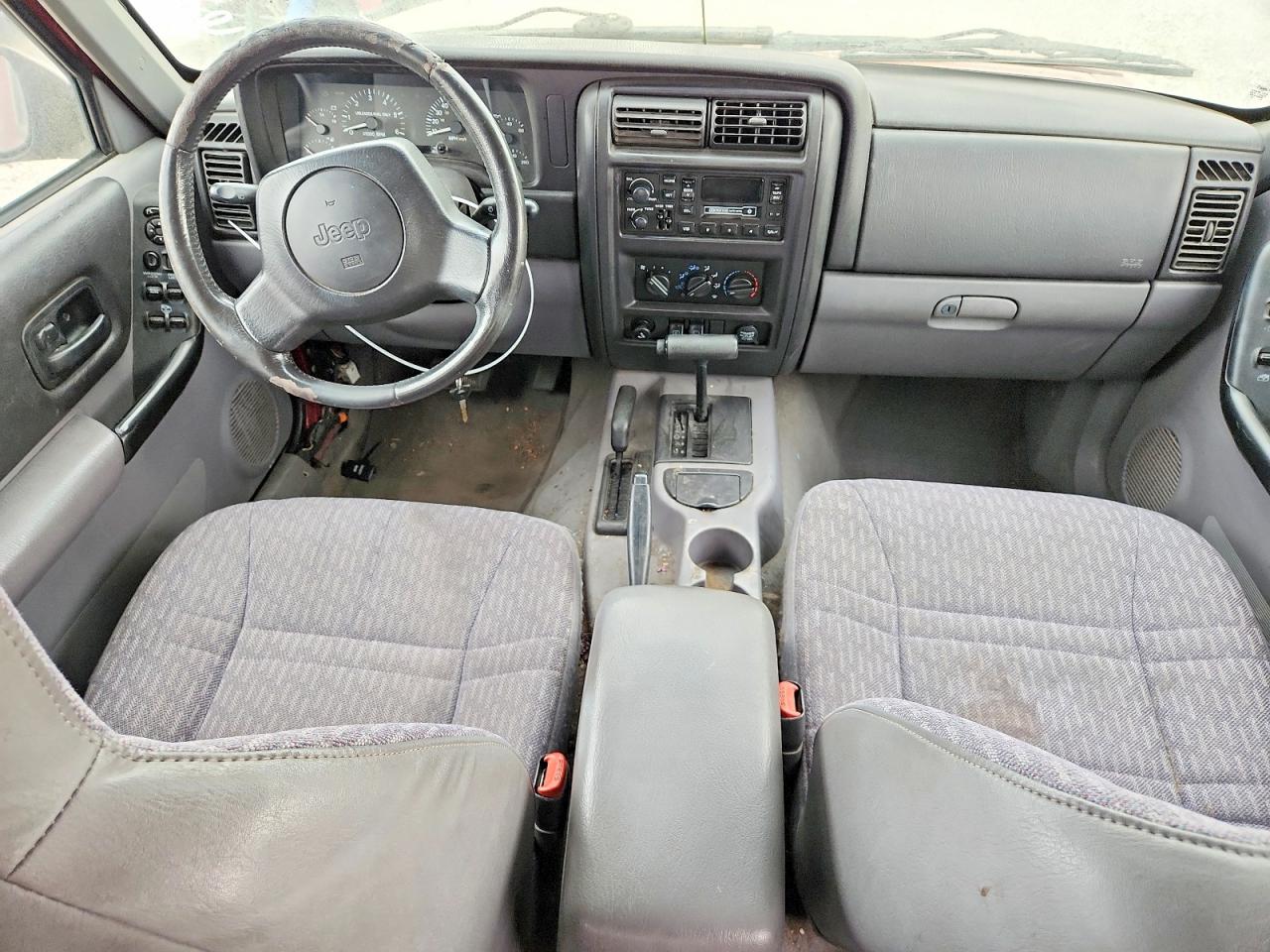 1998 Jeep Cherokee Sport Red vin: 1J4FJ68S2WL231502