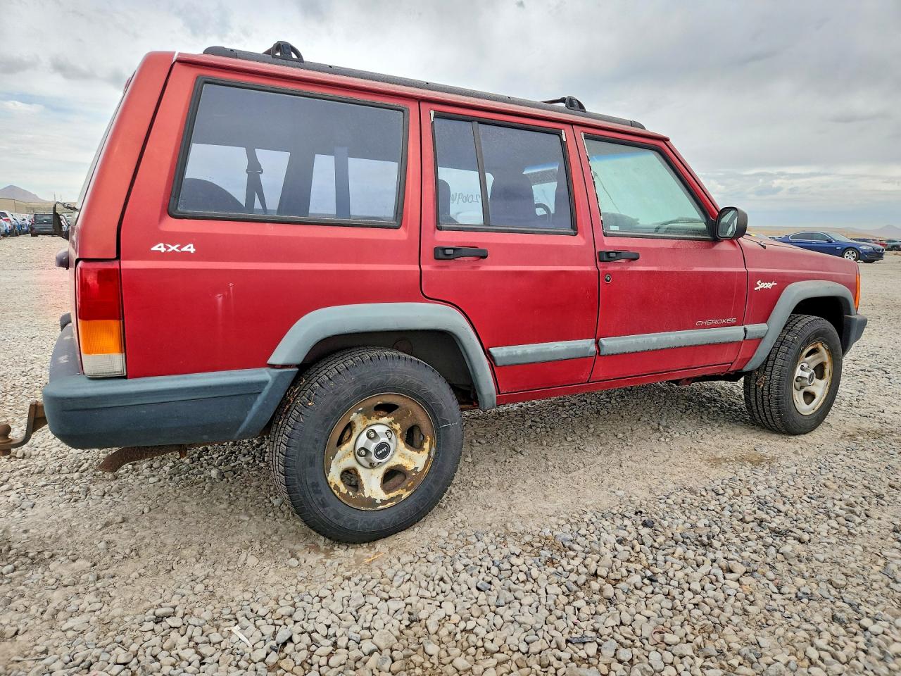 1998 Jeep Cherokee Sport Red vin: 1J4FJ68S2WL231502