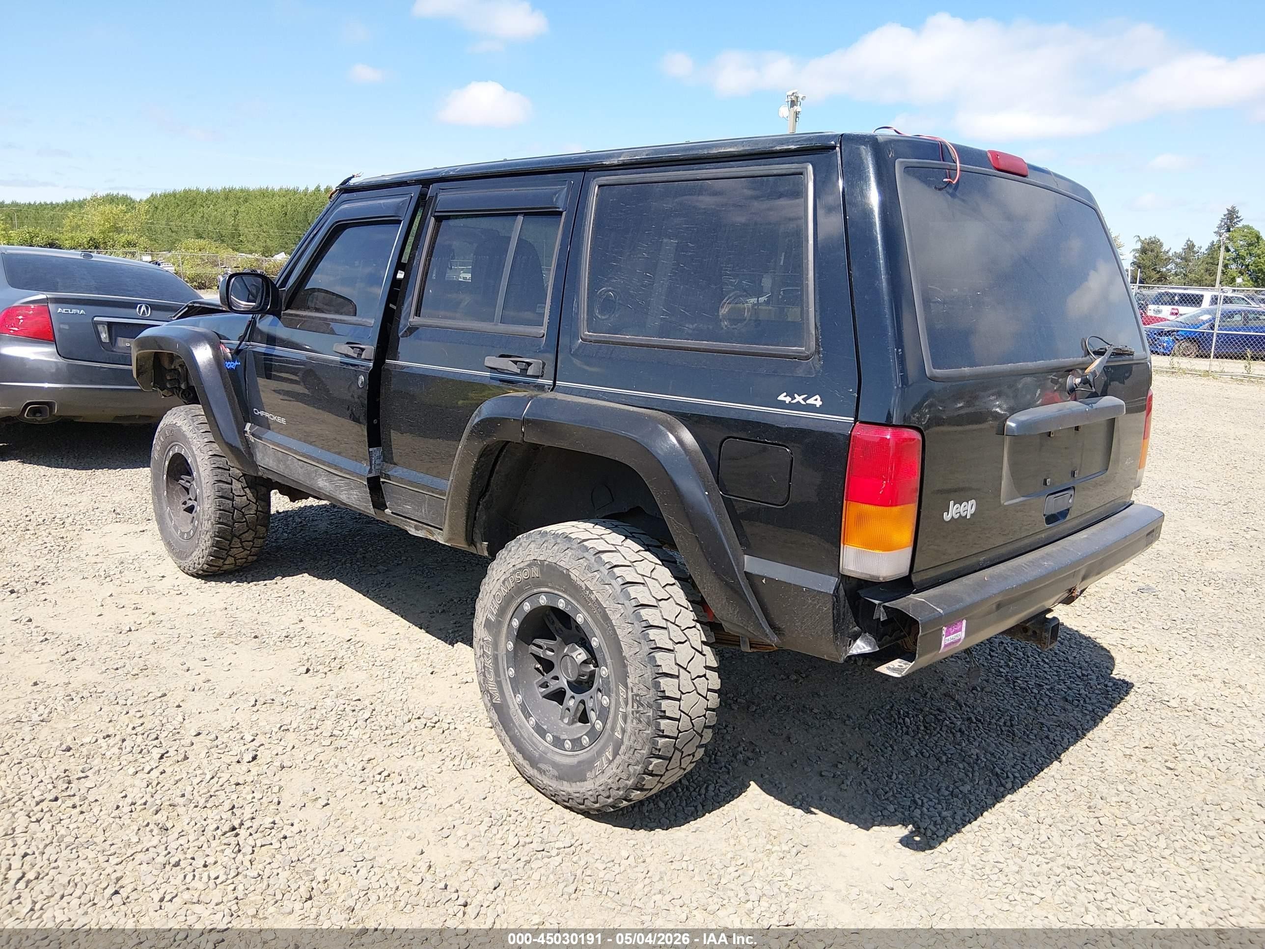 1998 Jeep Cherokee Classic/sport Black vin: 1J4FJ68S3WL190359