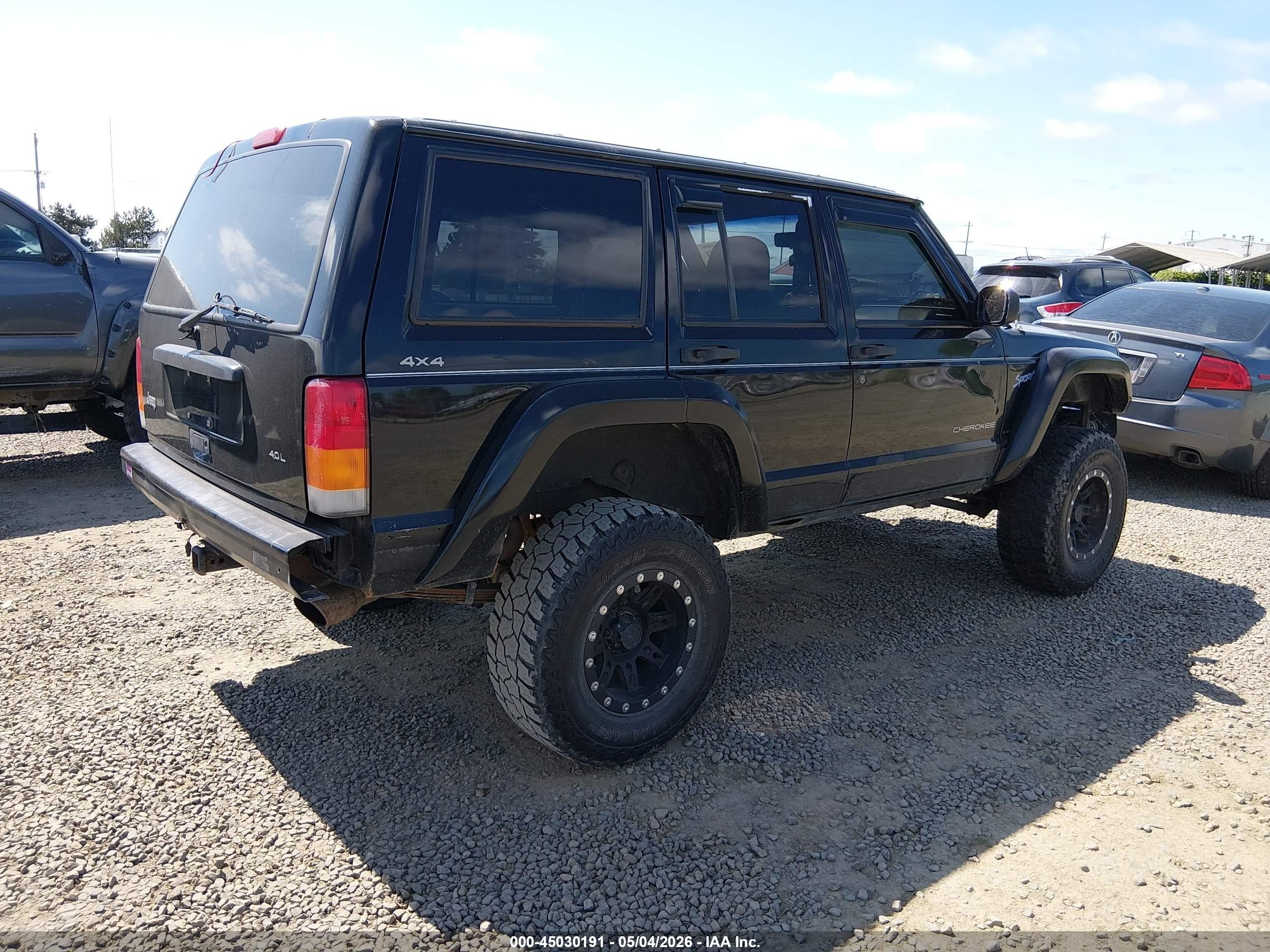 1998 Jeep Cherokee Classic/sport Black vin: 1J4FJ68S3WL190359