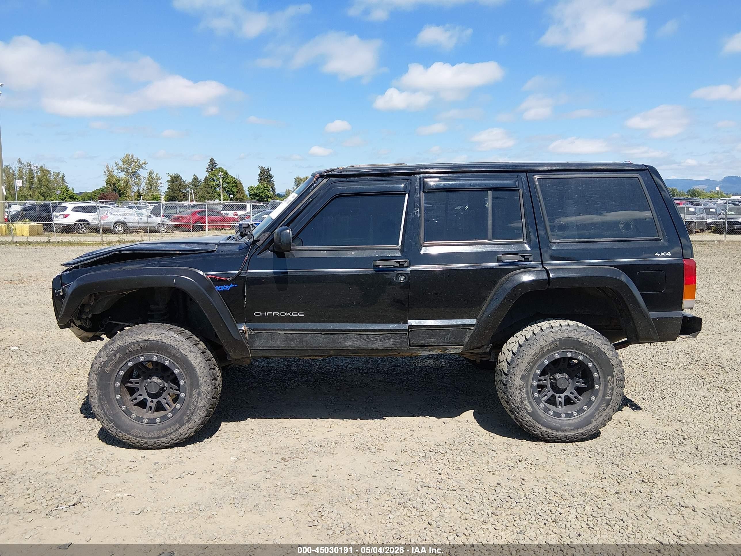 1998 Jeep Cherokee Classic/sport Black vin: 1J4FJ68S3WL190359