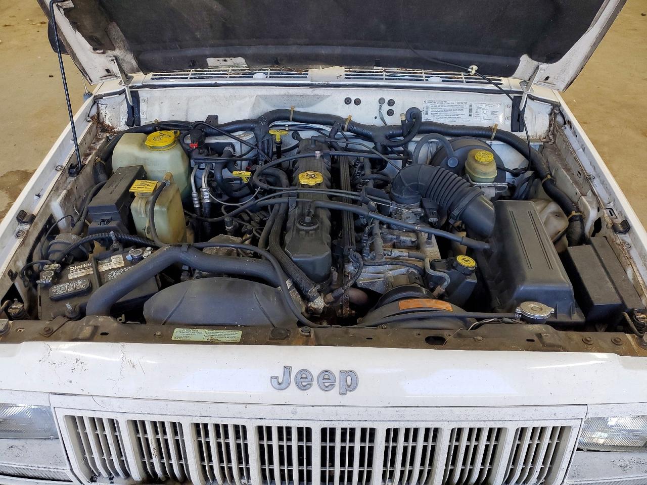 1996 Jeep Cherokee Sport Белый vin: 1J4FJ68S4TL222070