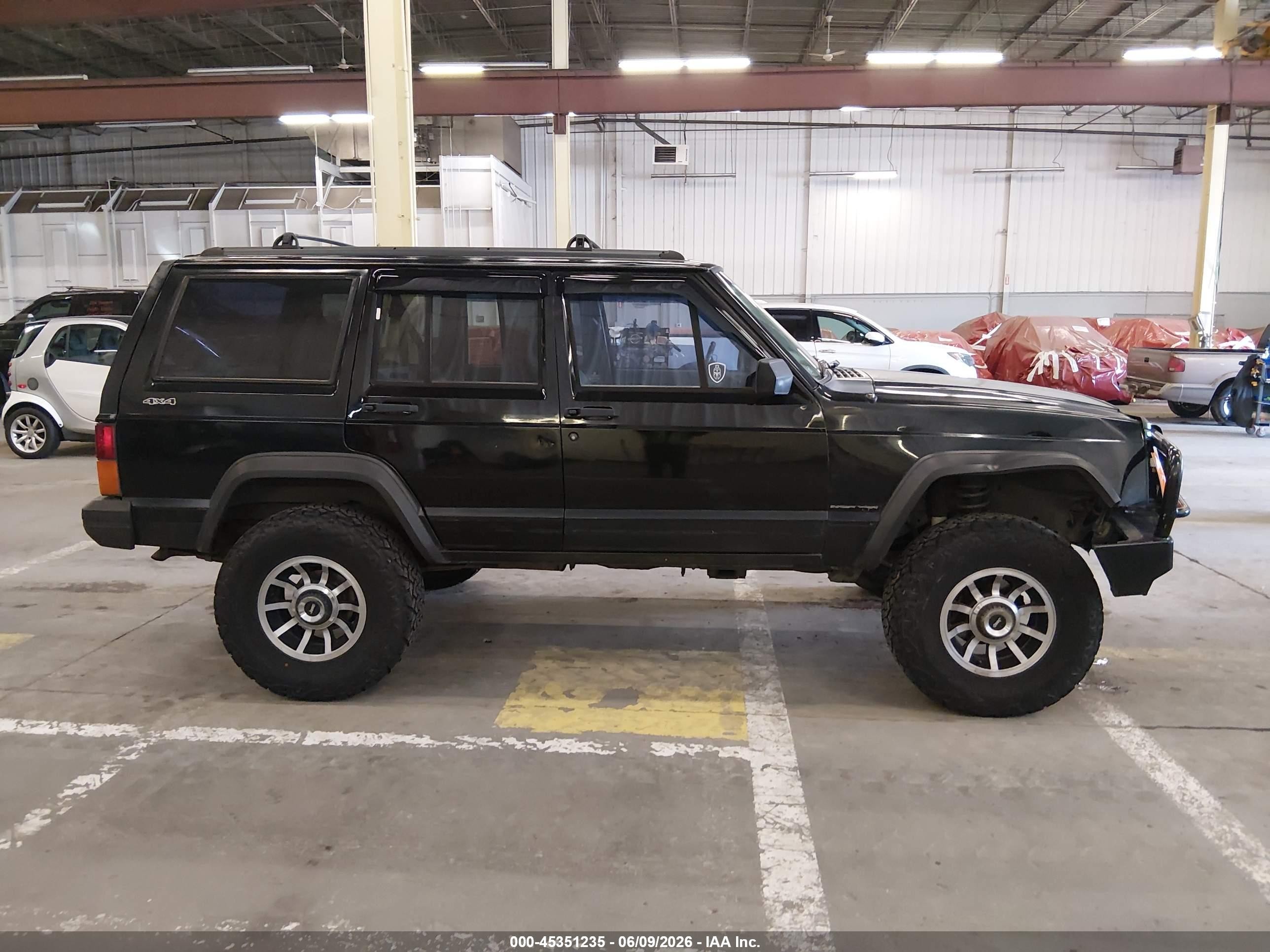 1996 Jeep Cherokee Sport/classic Black vin: 1J4FJ68S4TL240696