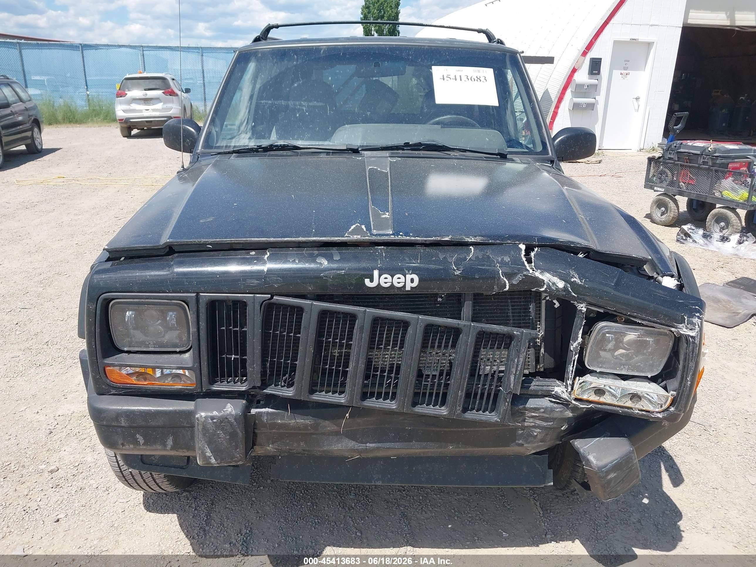 1998 Jeep Cherokee Classic/sport Black vin: 1J4FJ68S4WL209582