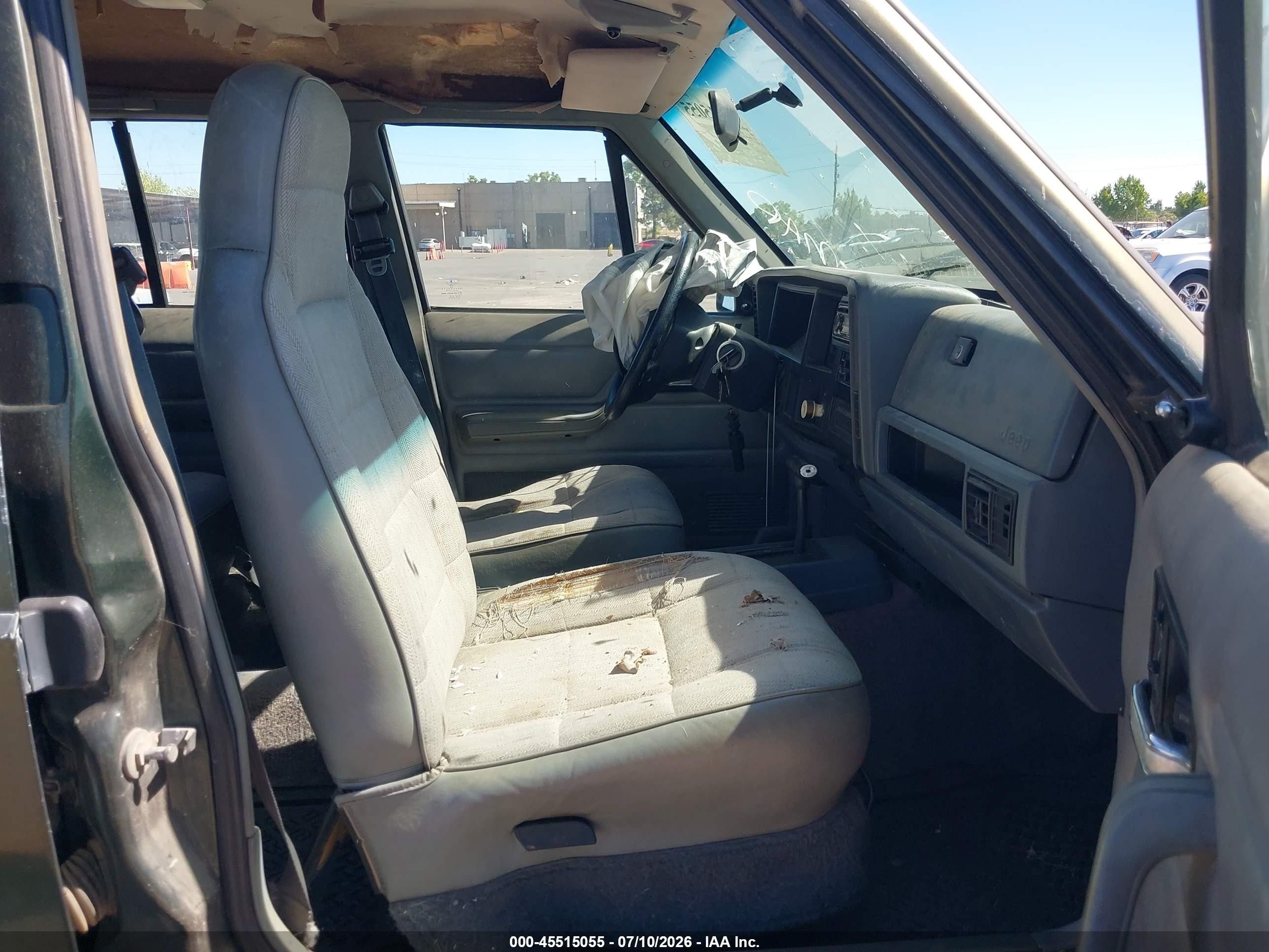 1995 Jeep Cherokee Sport Green vin: 1J4FJ68S5SL543064