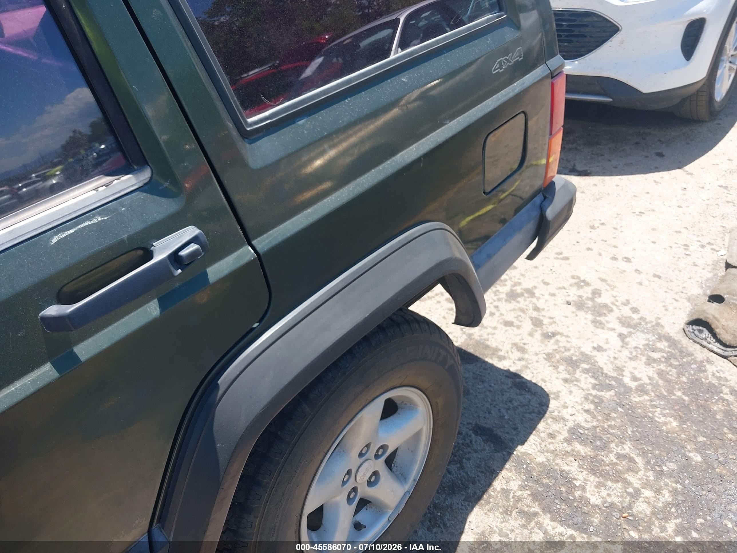 1995 Jeep Cherokee Sport Green vin: 1J4FJ68S5SL630673