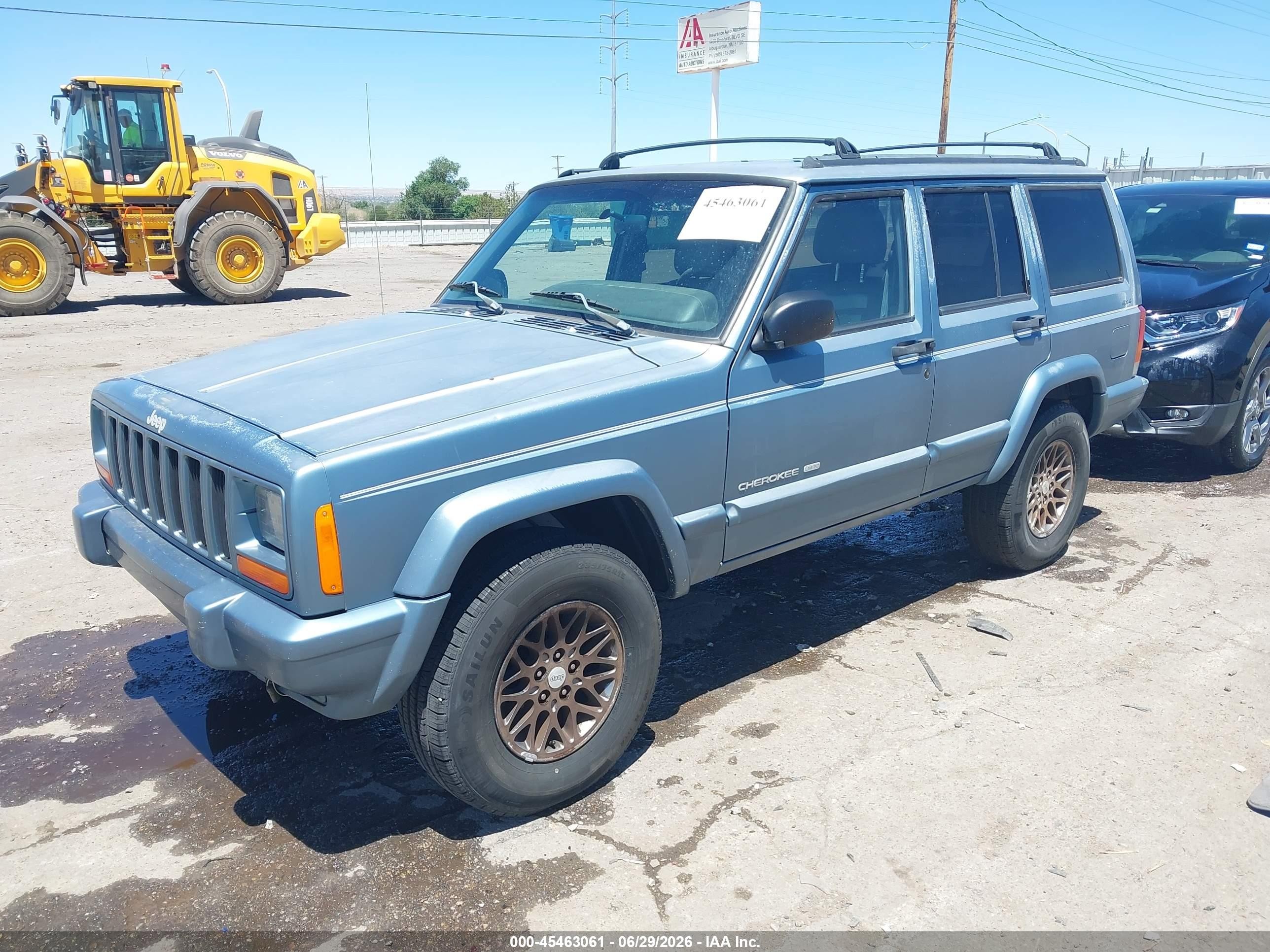 1998 Jeep Cherokee Classic/limited/sport Blue vin: 1J4FJ68S5WL132527
