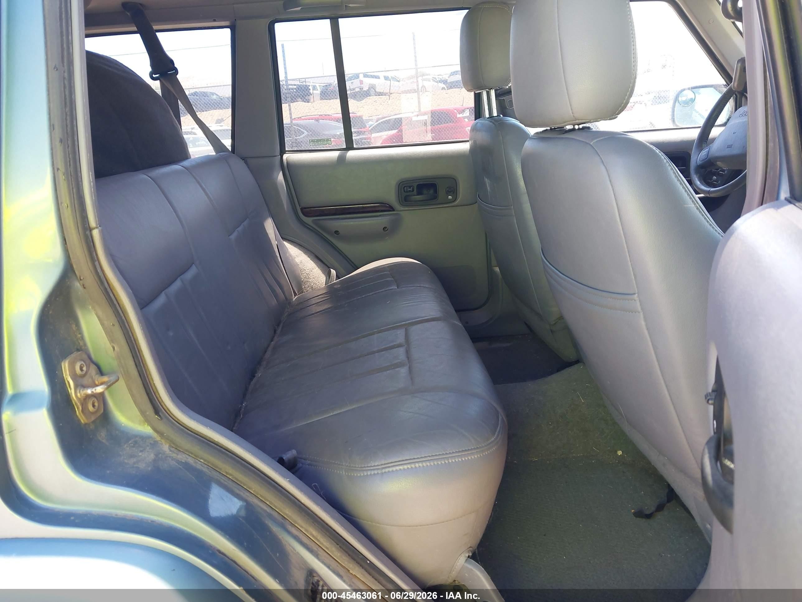 1998 Jeep Cherokee Classic/limited/sport Blue vin: 1J4FJ68S5WL132527
