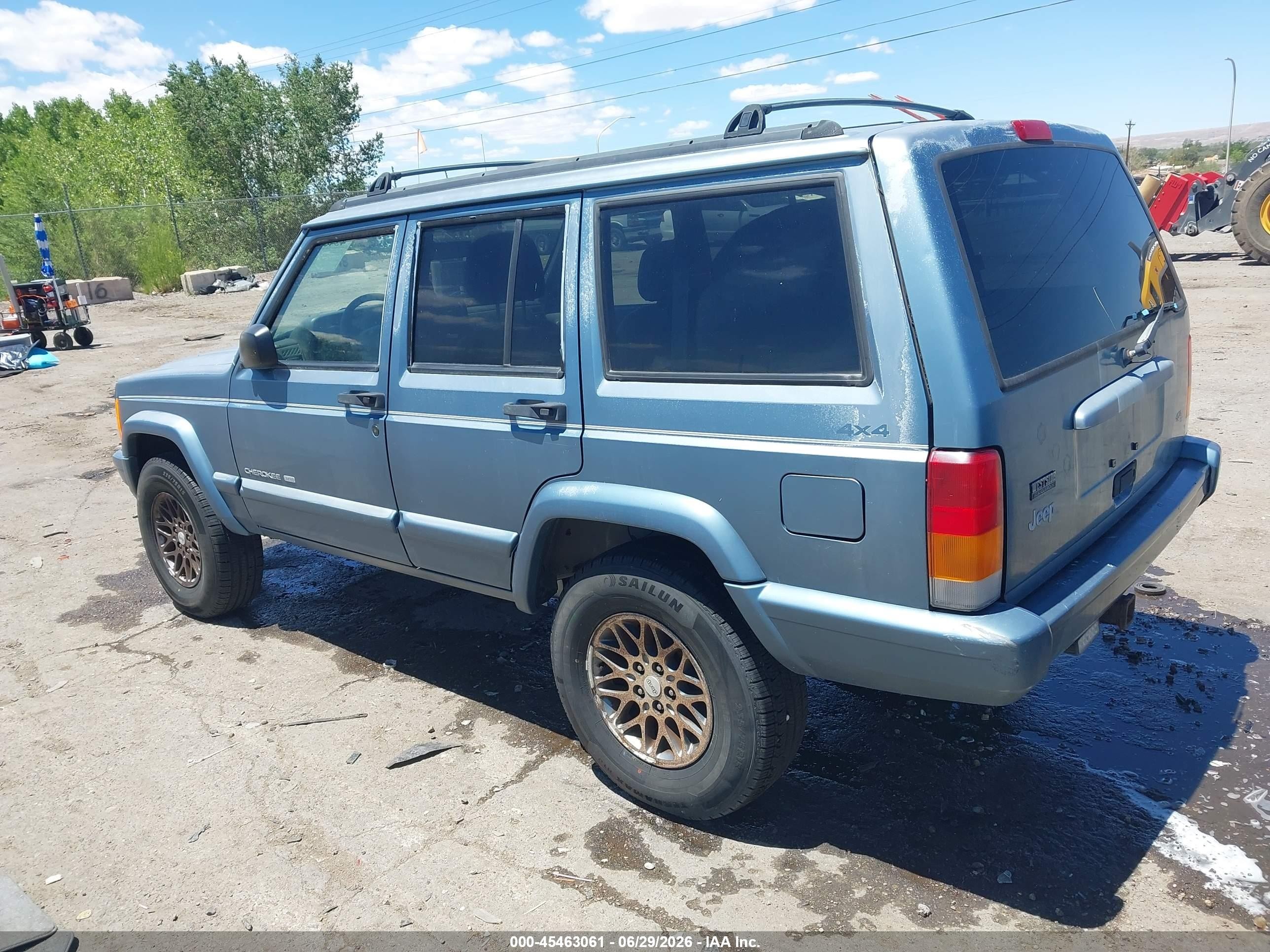 1998 Jeep Cherokee Classic/limited/sport Blue vin: 1J4FJ68S5WL132527