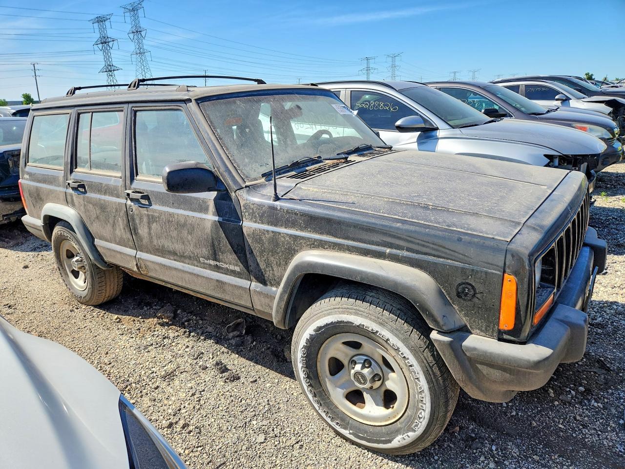 1998 Jeep Cherokee Черный vin: 1J4FJ68S5WL166385