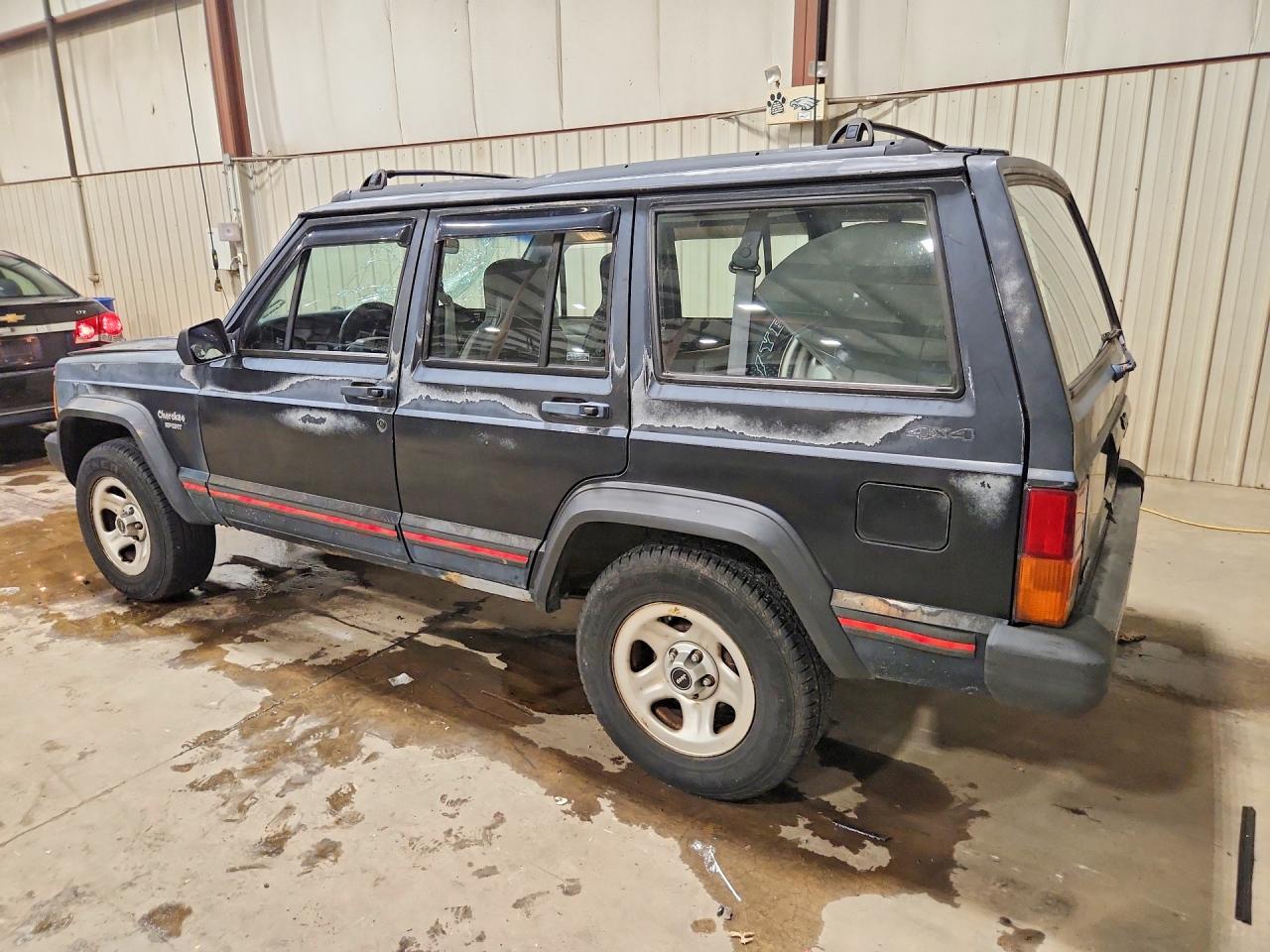 1995 Jeep Cherokee Sport Black vin: 1J4FJ68S6SL528606