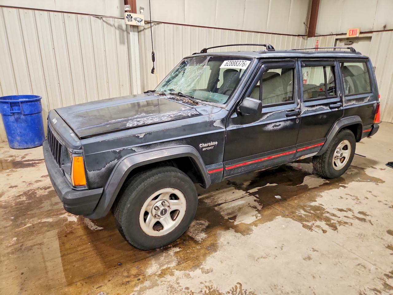 1995 Jeep Cherokee Sport Black vin: 1J4FJ68S6SL528606
