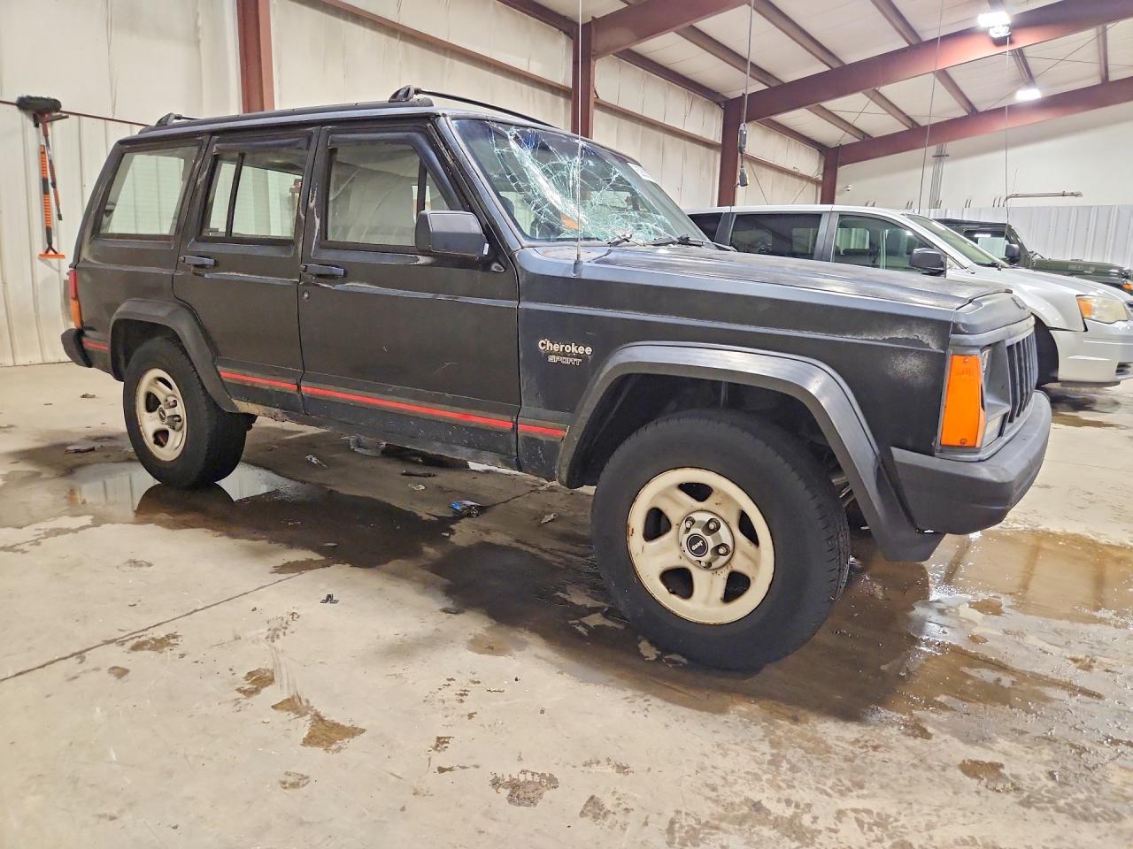1995 Jeep Cherokee Sport Black vin: 1J4FJ68S6SL528606