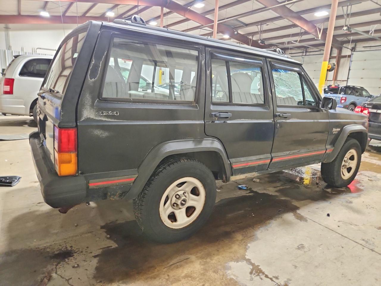 1995 Jeep Cherokee Sport Black vin: 1J4FJ68S6SL528606
