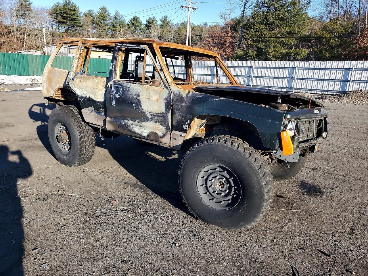 1996 Jeep Cherokee Sport Black vin: 1J4FJ68S6TL314443