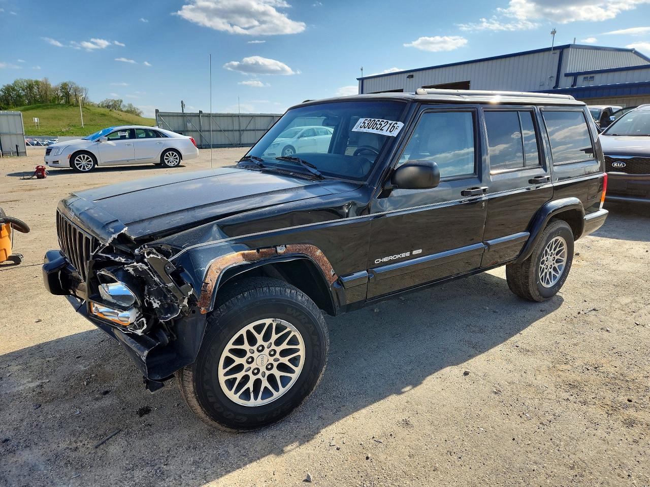 1998 Jeep Cherokee Sport Black vin: 1J4FJ68S6WL113081