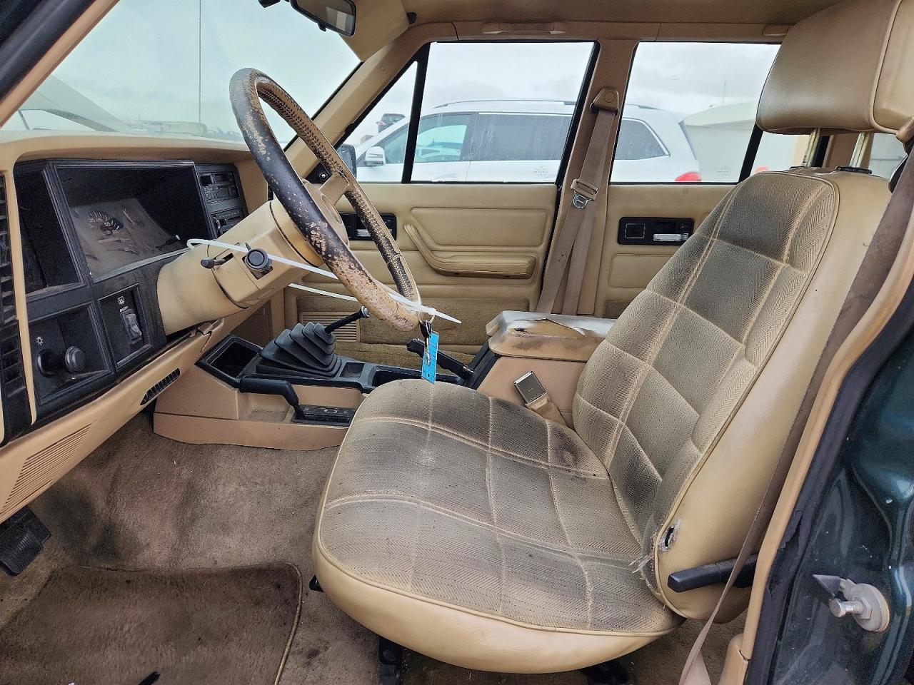 1993 Jeep Cherokee Sport Green vin: 1J4FJ68S7PL547320