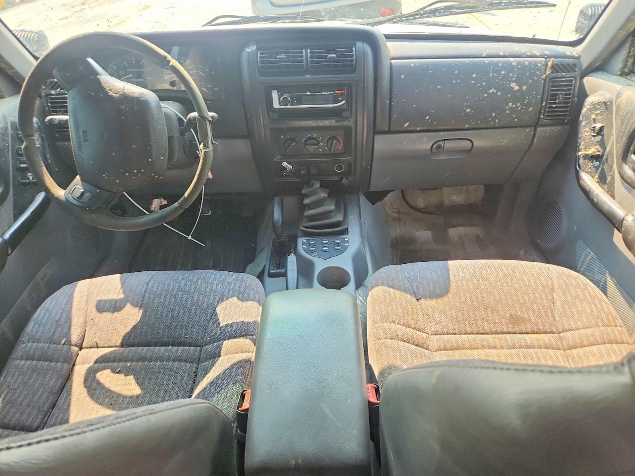 1997 Jeep Cherokee Sport White vin: 1J4FJ68S7VL528926