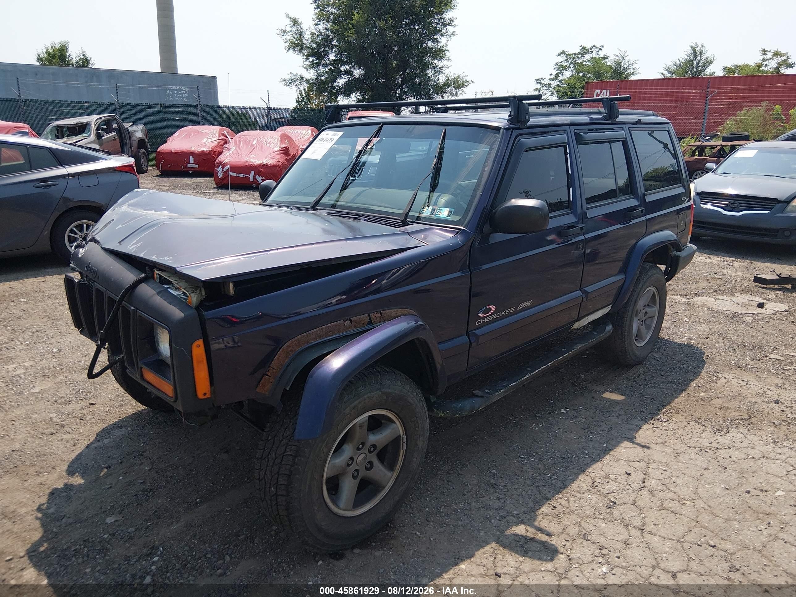 1998 Jeep Cherokee Classic/limited/sport Purple vin: 1J4FJ68S8WL104284