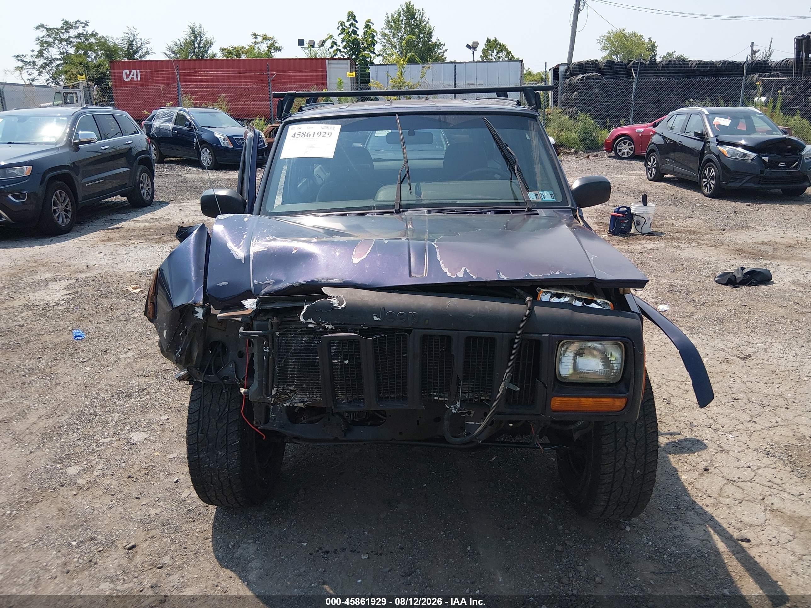 1998 Jeep Cherokee Classic/limited/sport Purple vin: 1J4FJ68S8WL104284
