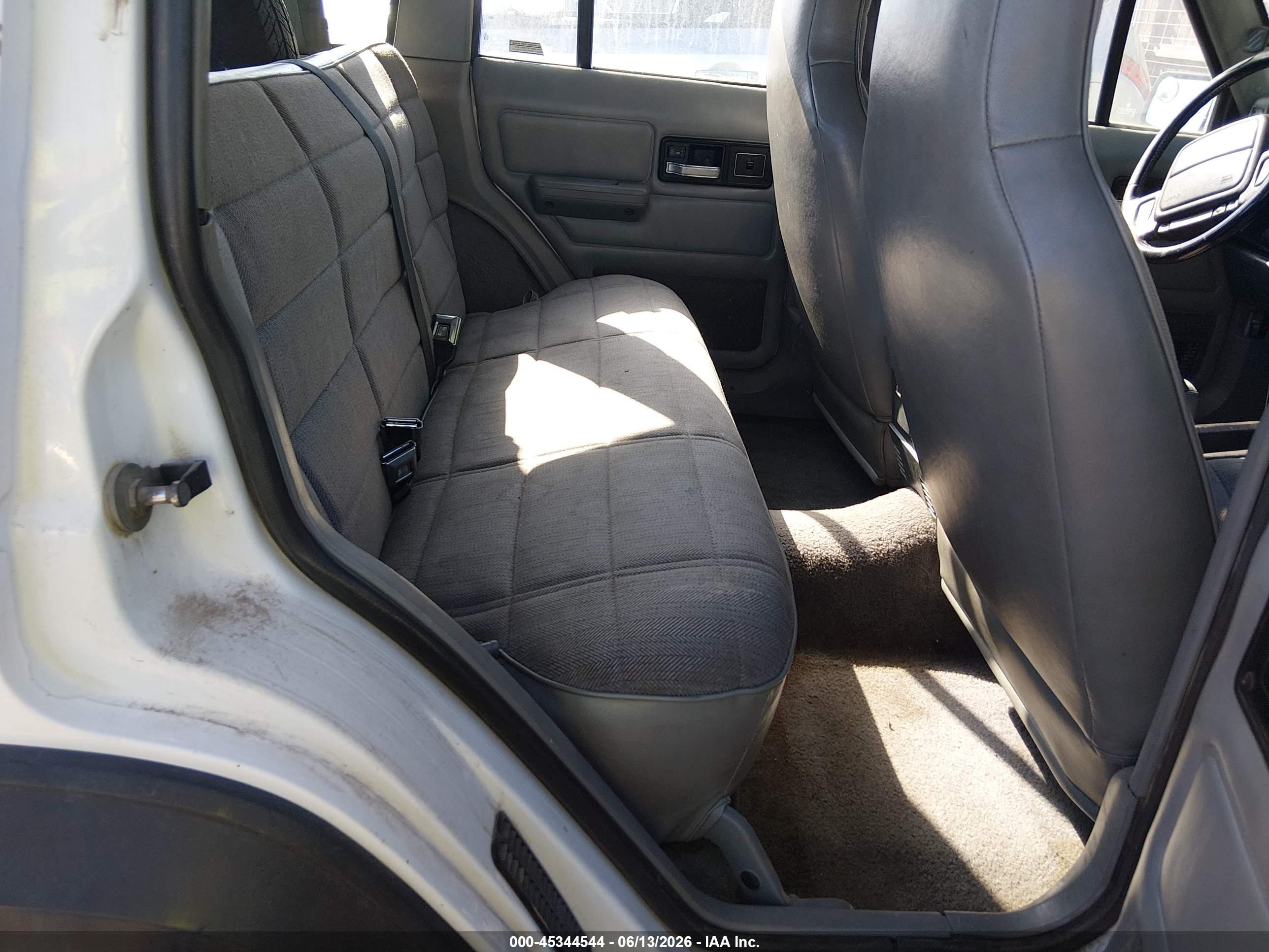 1995 Jeep Cherokee Sport White vin: 1J4FJ68S9SL538336