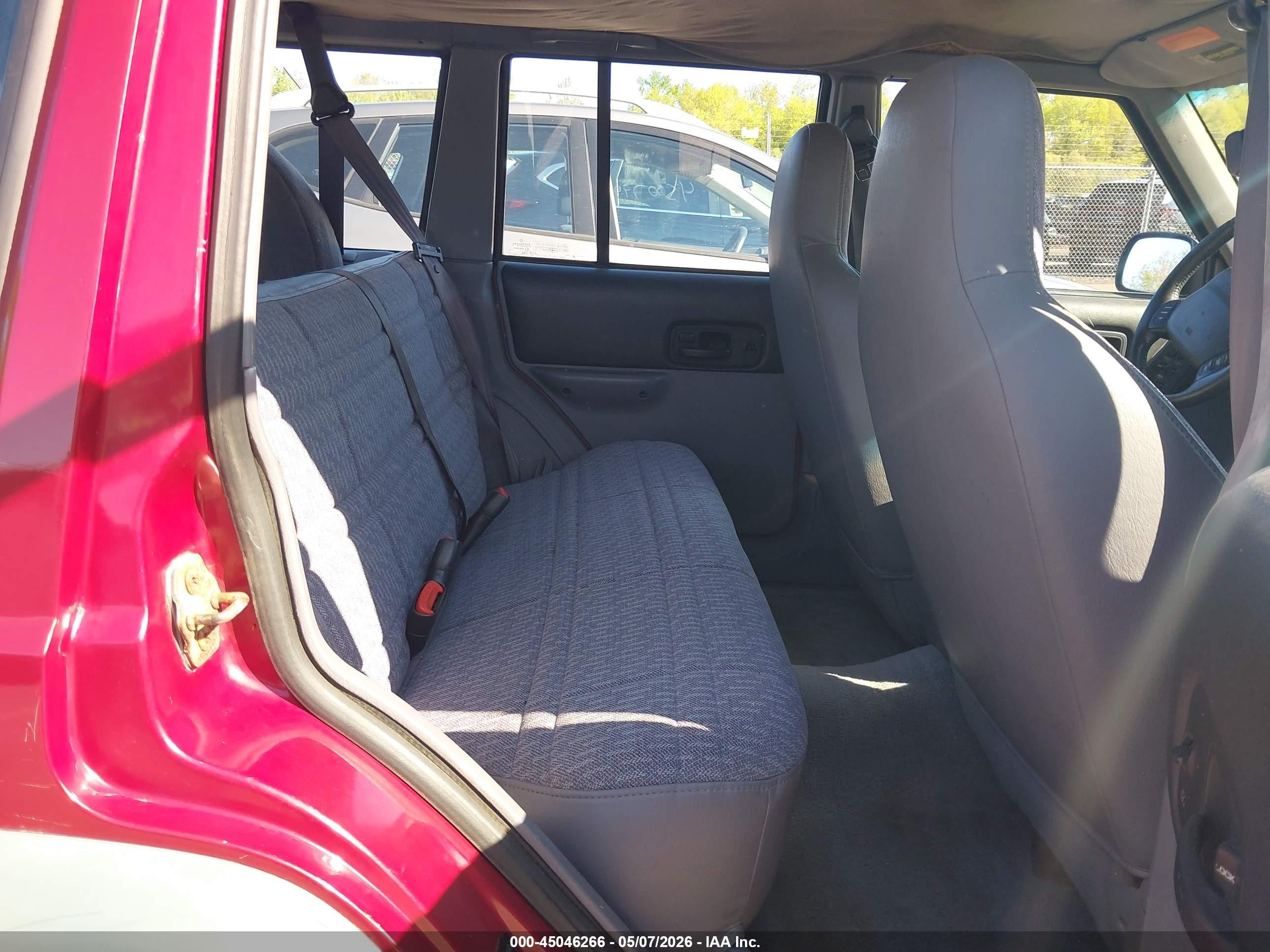1998 Jeep Cherokee Classic/limited/sport Красный vin: 1J4FJ68S9WL141280
