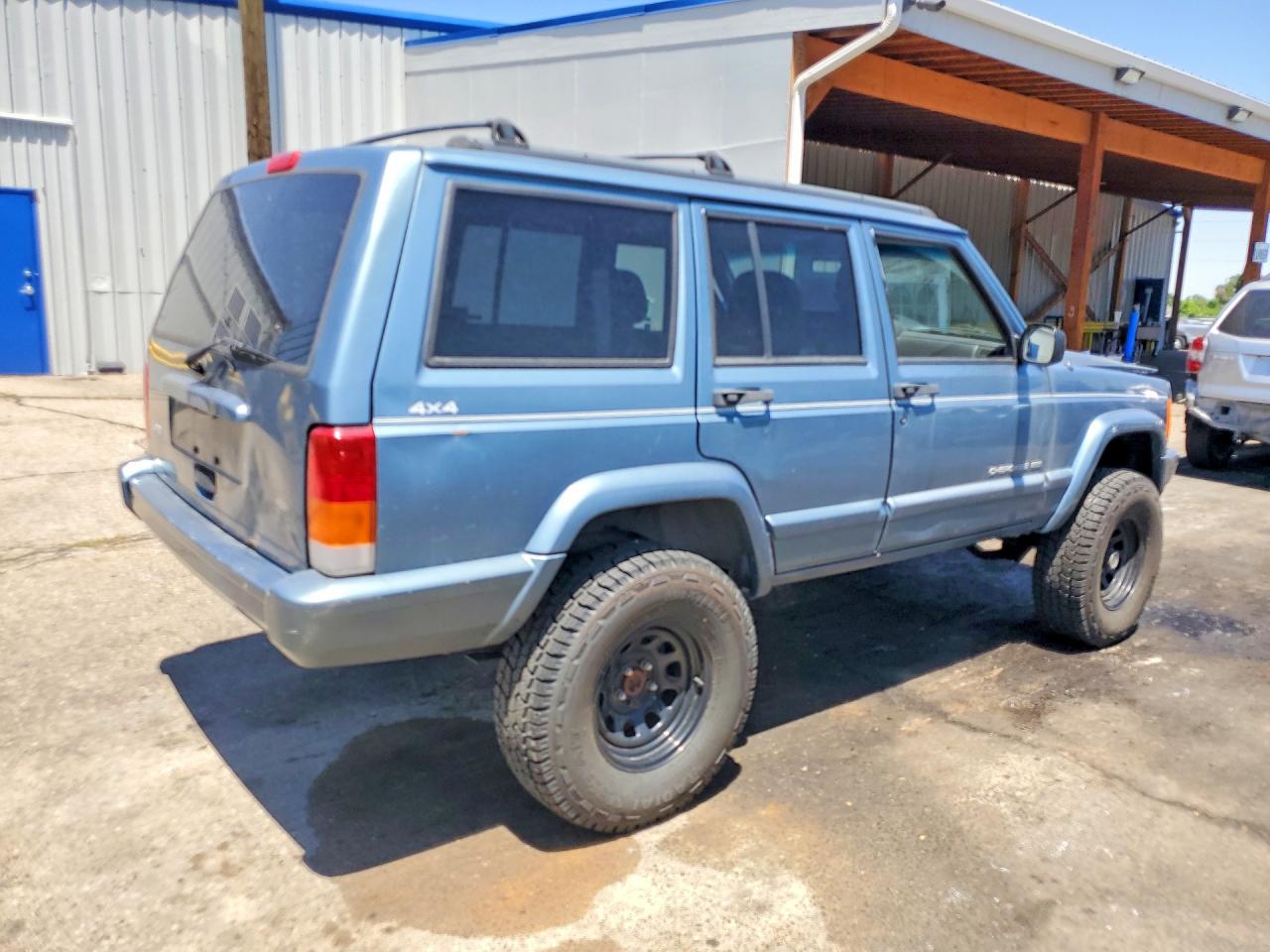 1998 Jeep Cherokee Sport Blue vin: 1J4FJ68S9WL153722