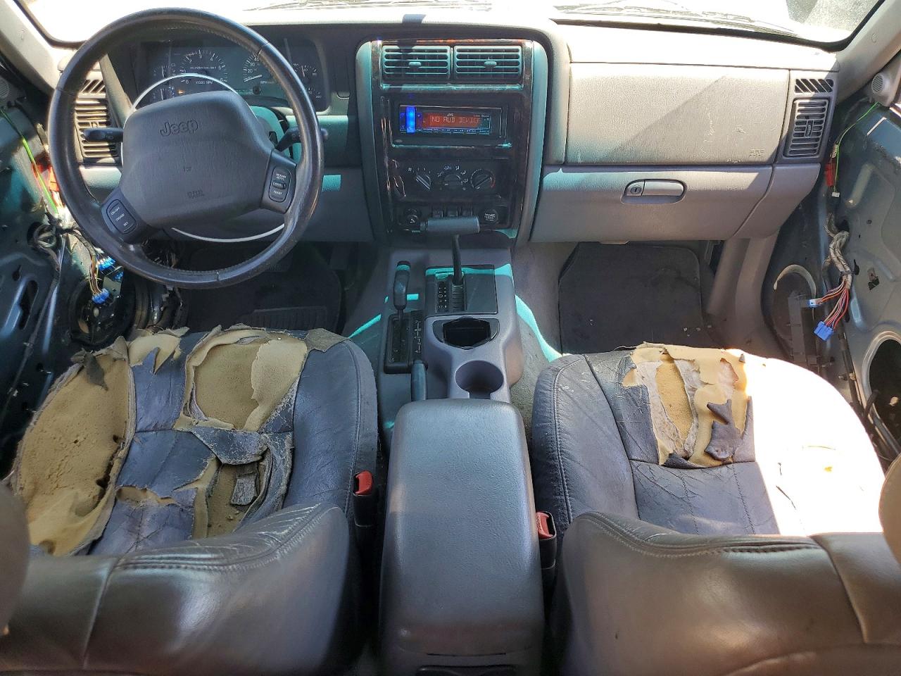 1998 Jeep Cherokee Sport Blue vin: 1J4FJ68S9WL153722