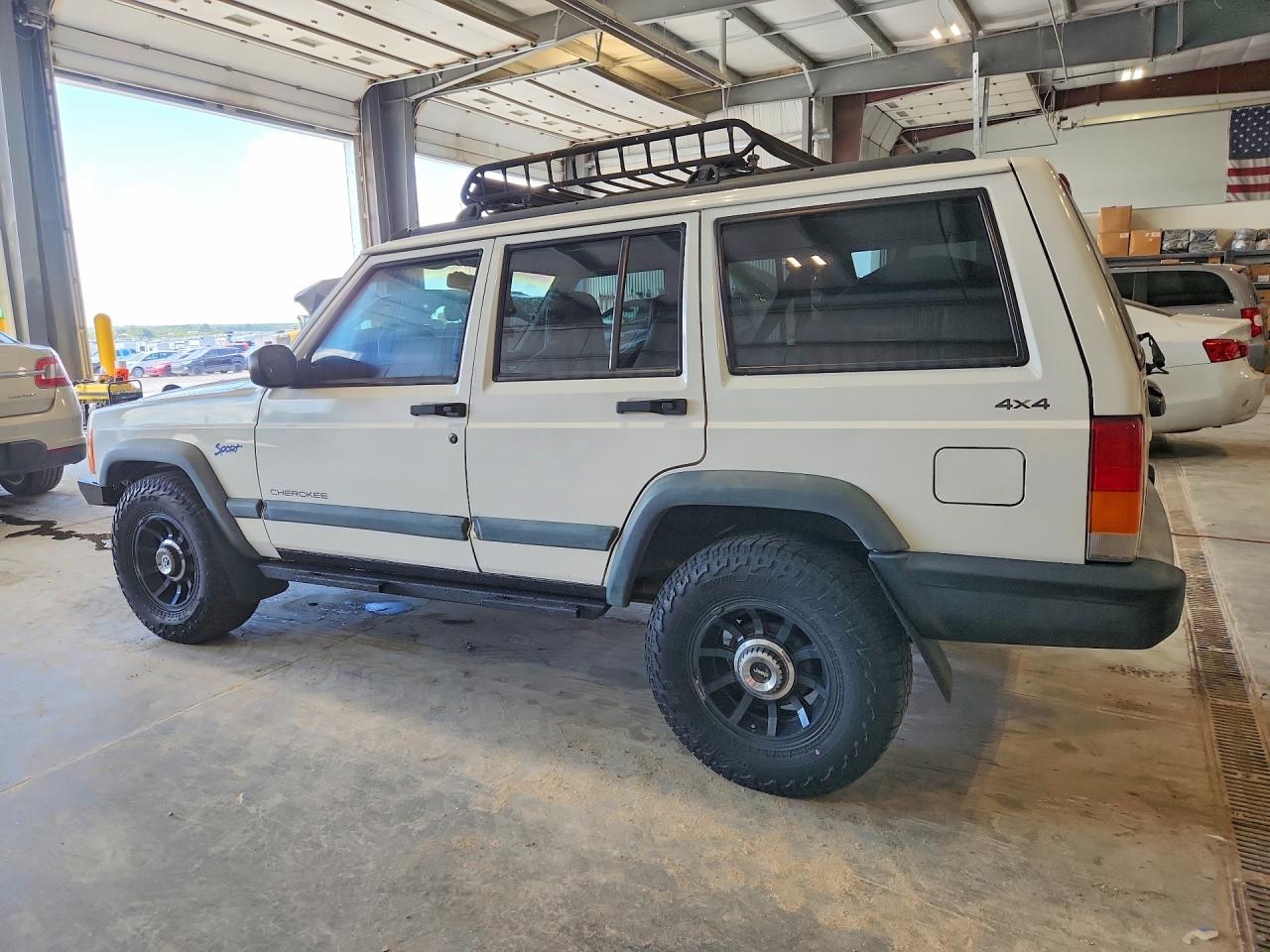 1998 Jeep Cherokee Sport White vin: 1J4FJ68S9WL271480