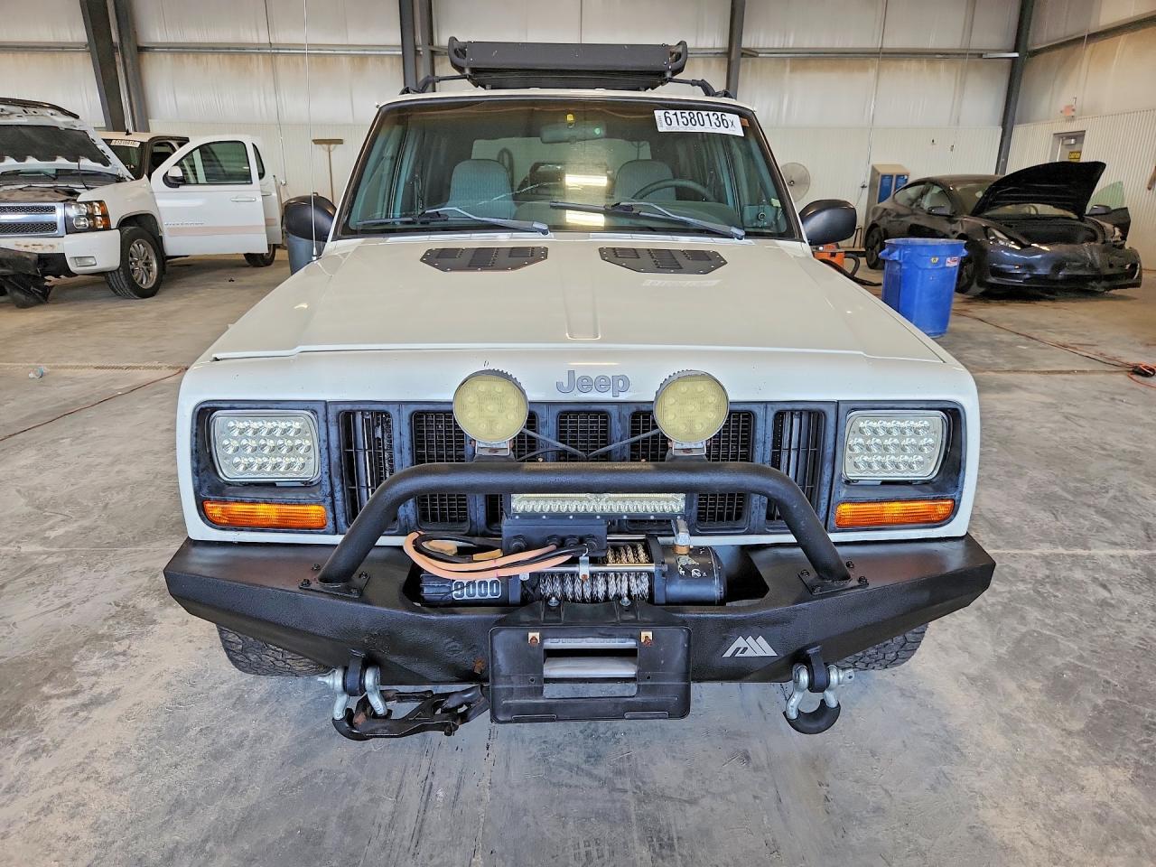 1998 Jeep Cherokee Sport White vin: 1J4FJ68S9WL271480