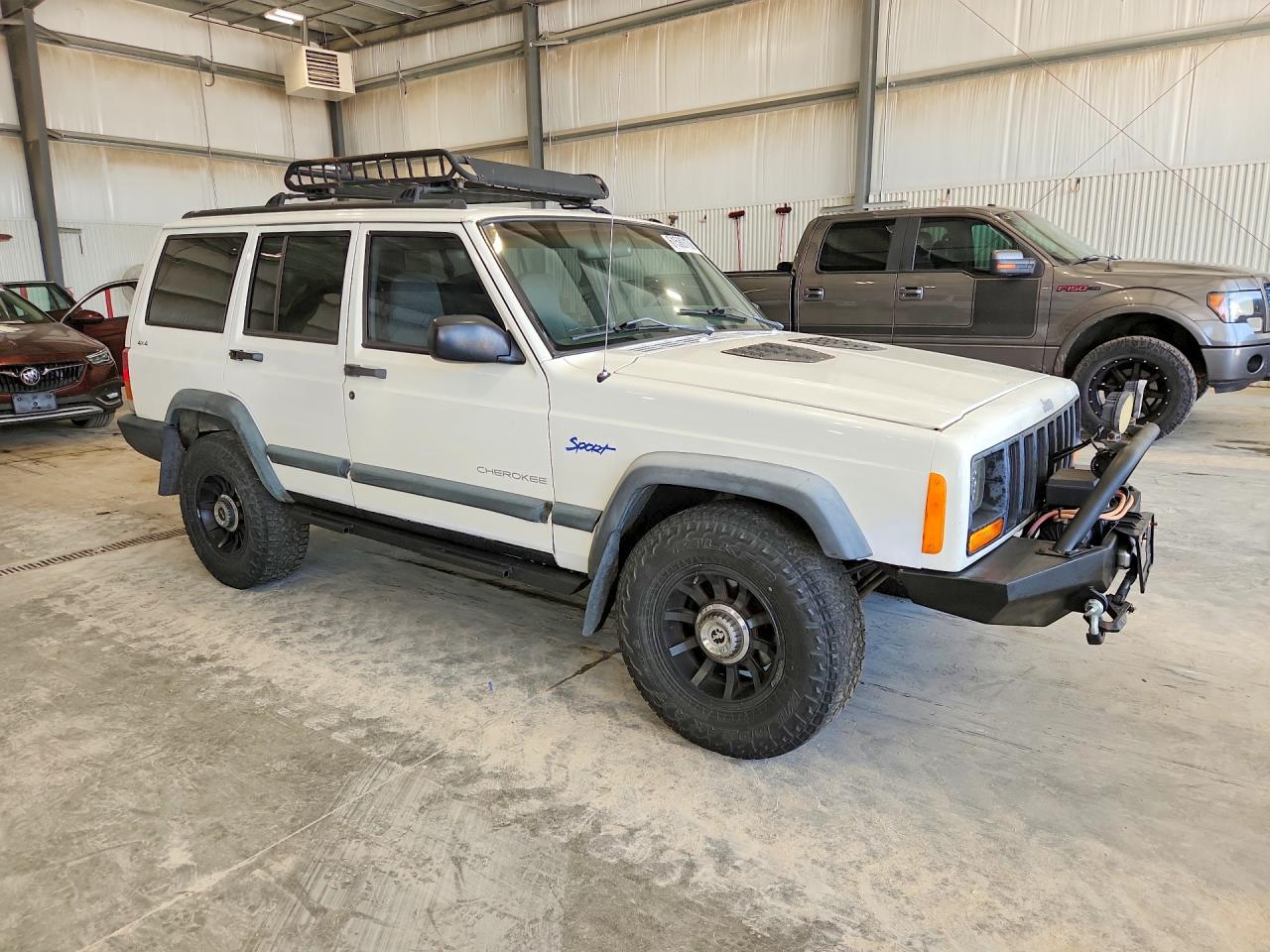 1998 Jeep Cherokee Sport White vin: 1J4FJ68S9WL271480