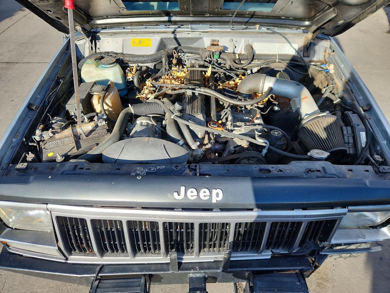 1993 Jeep Cherokee Sport Gray vin: 1J4FJ68SXPL611639