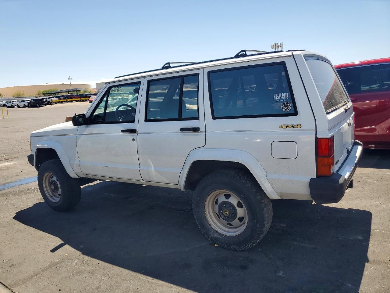 1990 Jeep Cherokee Limited White vin: 1J4FJ78L1LL180066