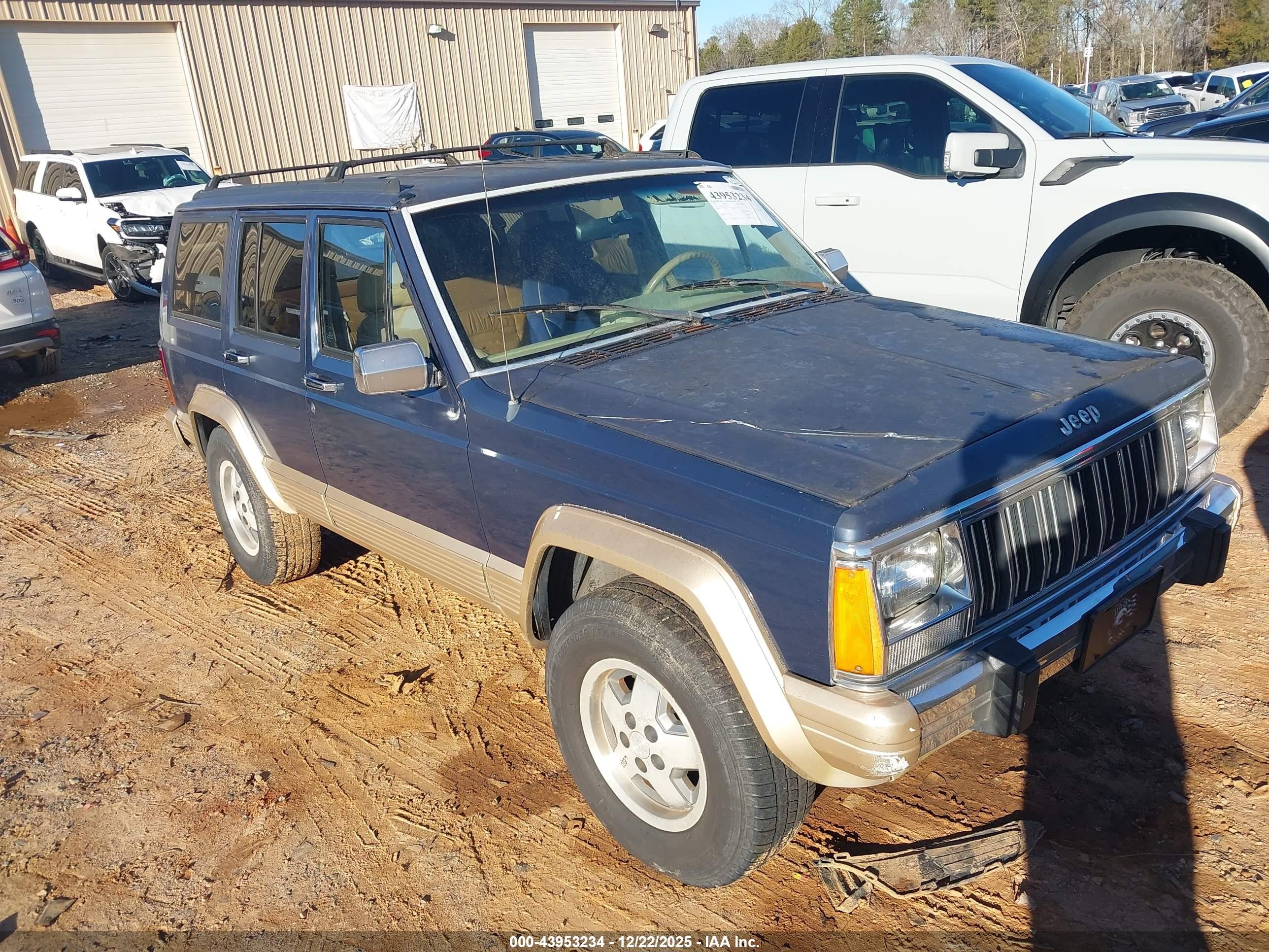 1993 Jeep Cherokee Country Navy vin: 1J4FJ78S0PL573859