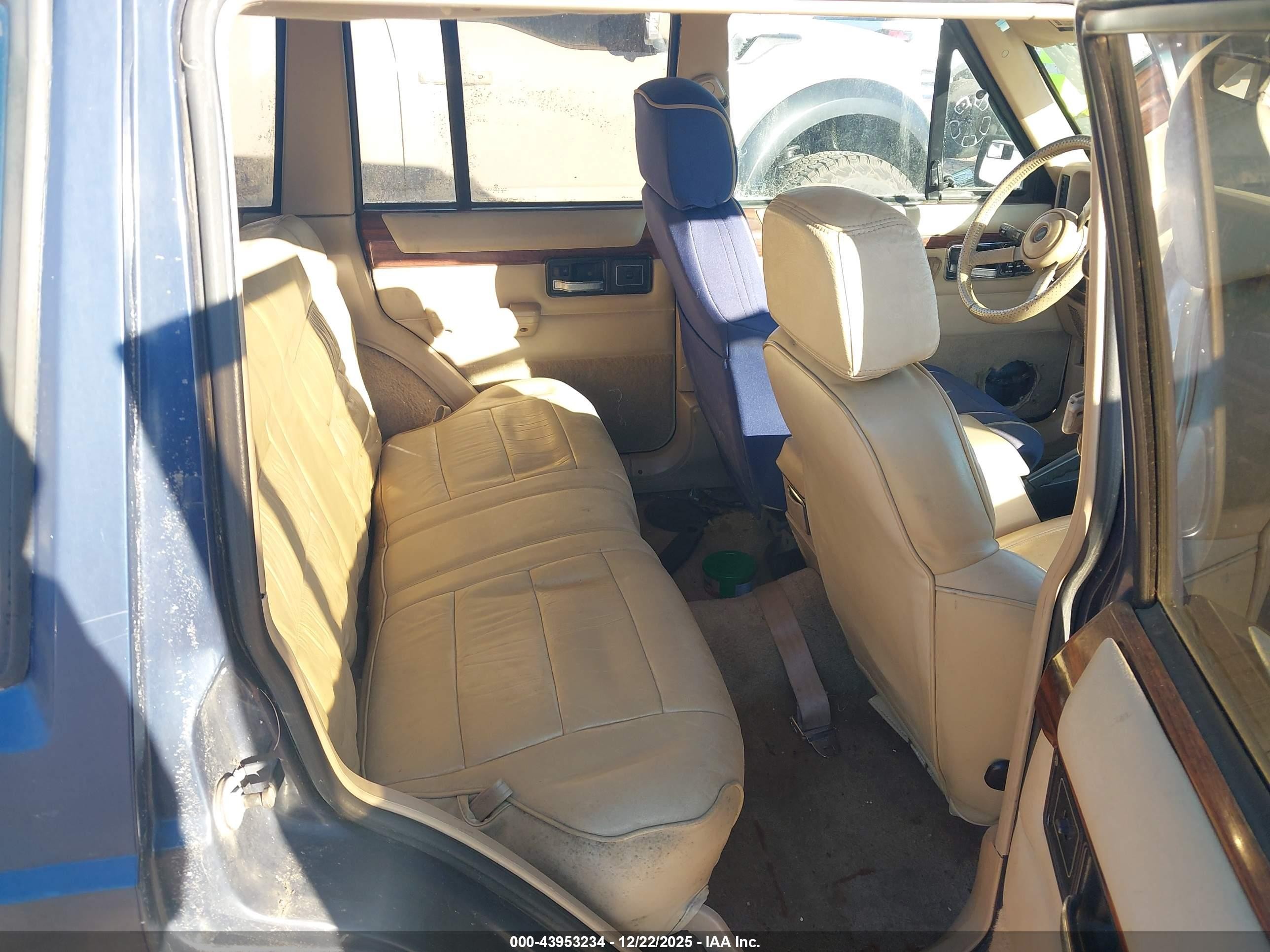 1993 Jeep Cherokee Country Navy vin: 1J4FJ78S0PL573859