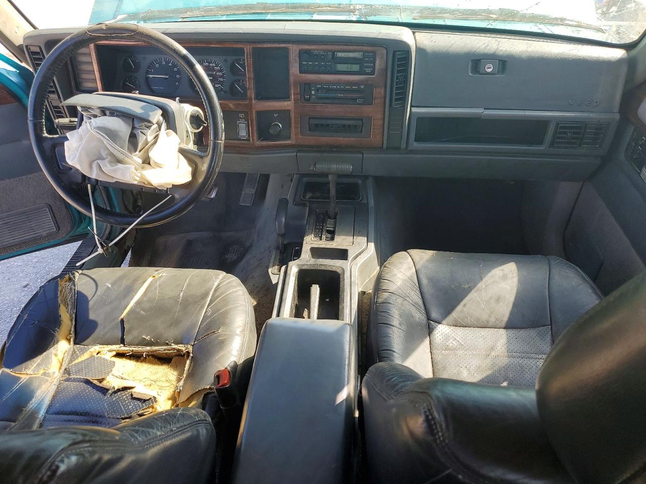 1996 Jeep Cherokee Country Бирюзовый vin: 1J4FJ78S1TL164134