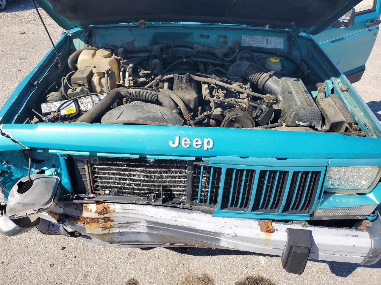 1996 Jeep Cherokee Country Бирюзовый vin: 1J4FJ78S1TL164134