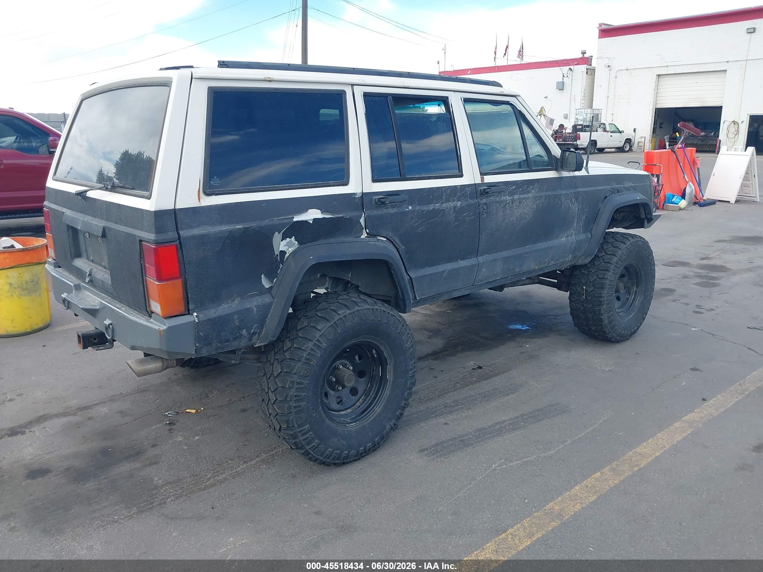 1996 Jeep Cherokee Country Black vin: 1J4FJ78S1TL224400