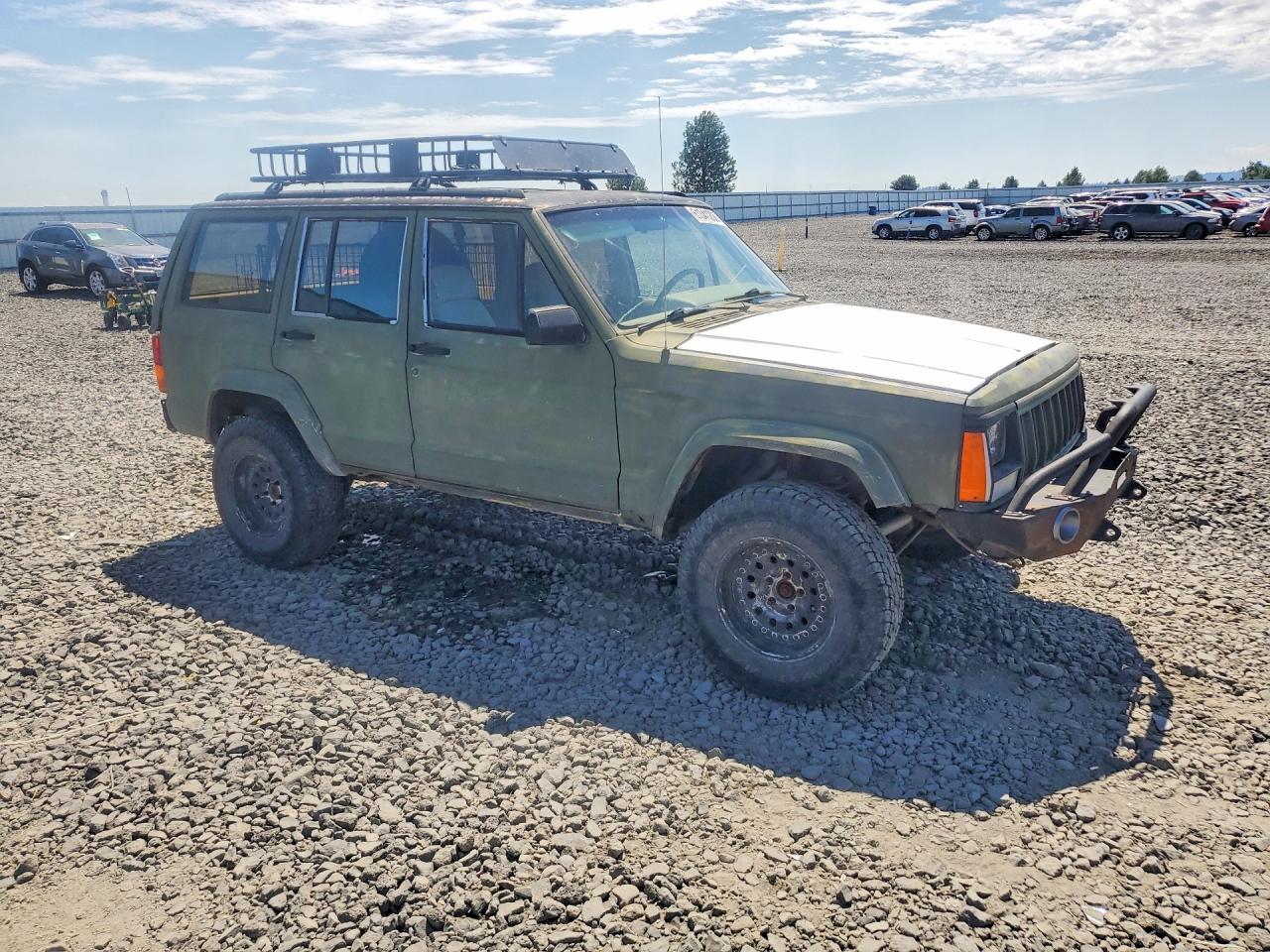 1994 Jeep Cherokee Country Green vin: 1J4FJ78S3RL126316